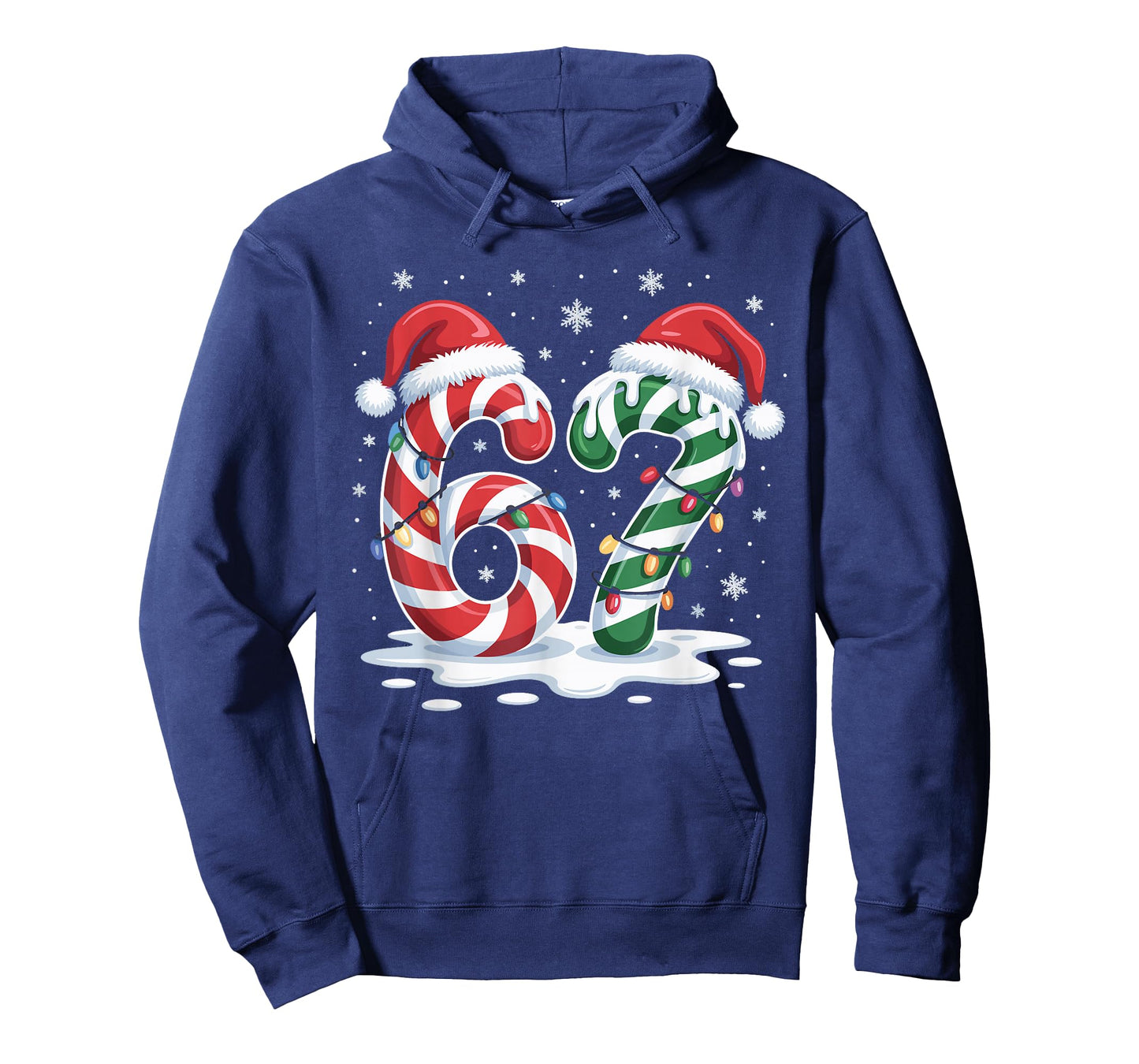 Santa Claus 67 Christmas Xmas Holiday Number 67 T-Shirt