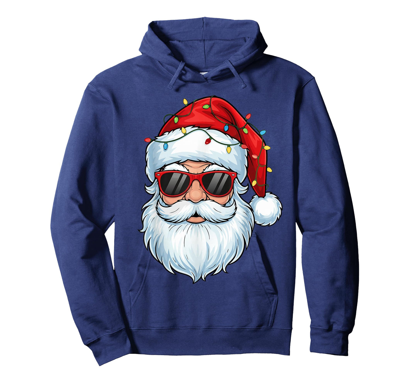 Cool Santa Claus Face Retro Sunglasses Christmas Men Boys T-Shirt