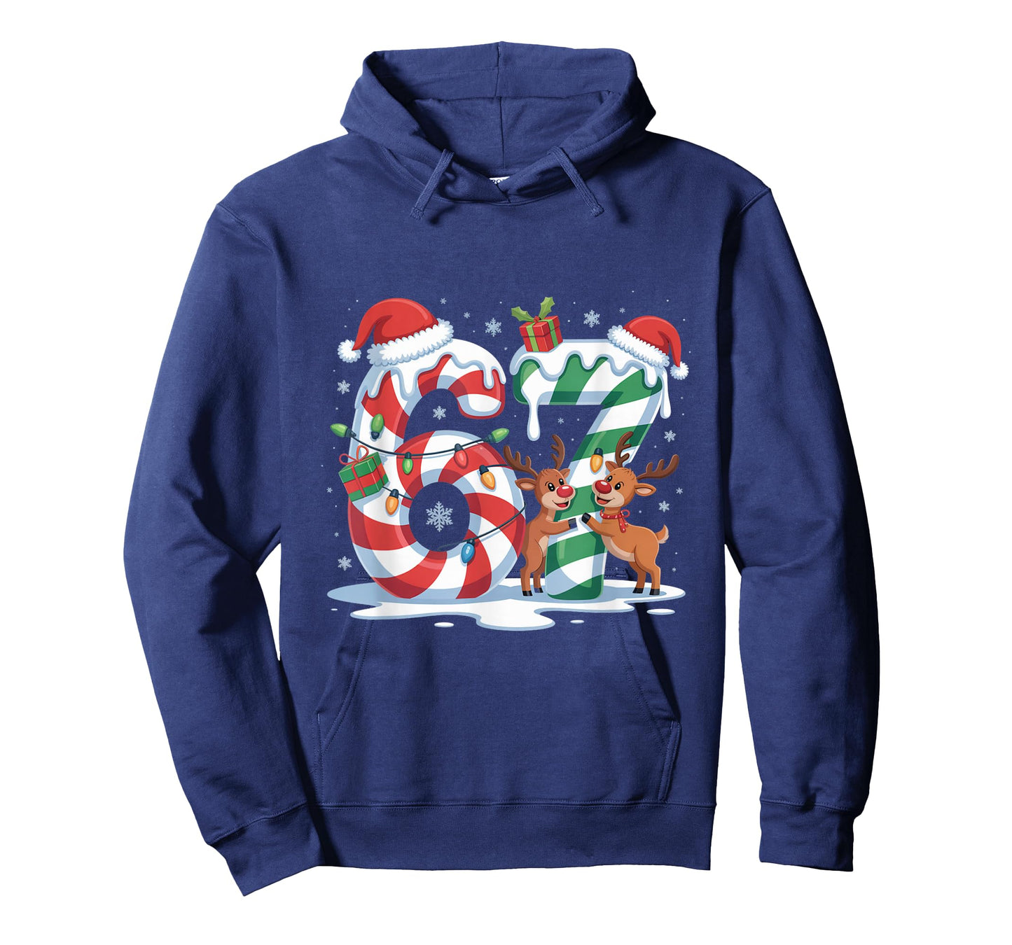 Christmas 67 Funny Xmas Six Seven Ugly Sweater 6-7 T-Shirt
