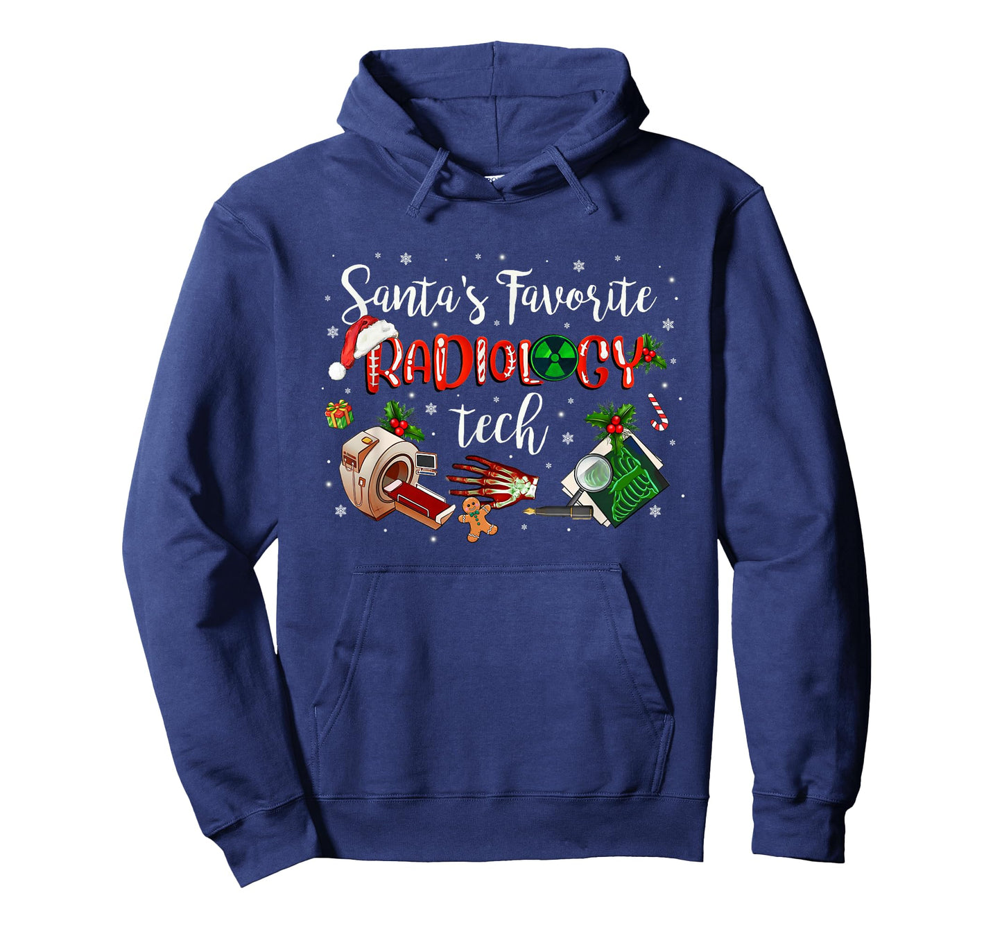 Radiologic Technologist Rad Tech Christmas CT MRI Tech T-Shirt