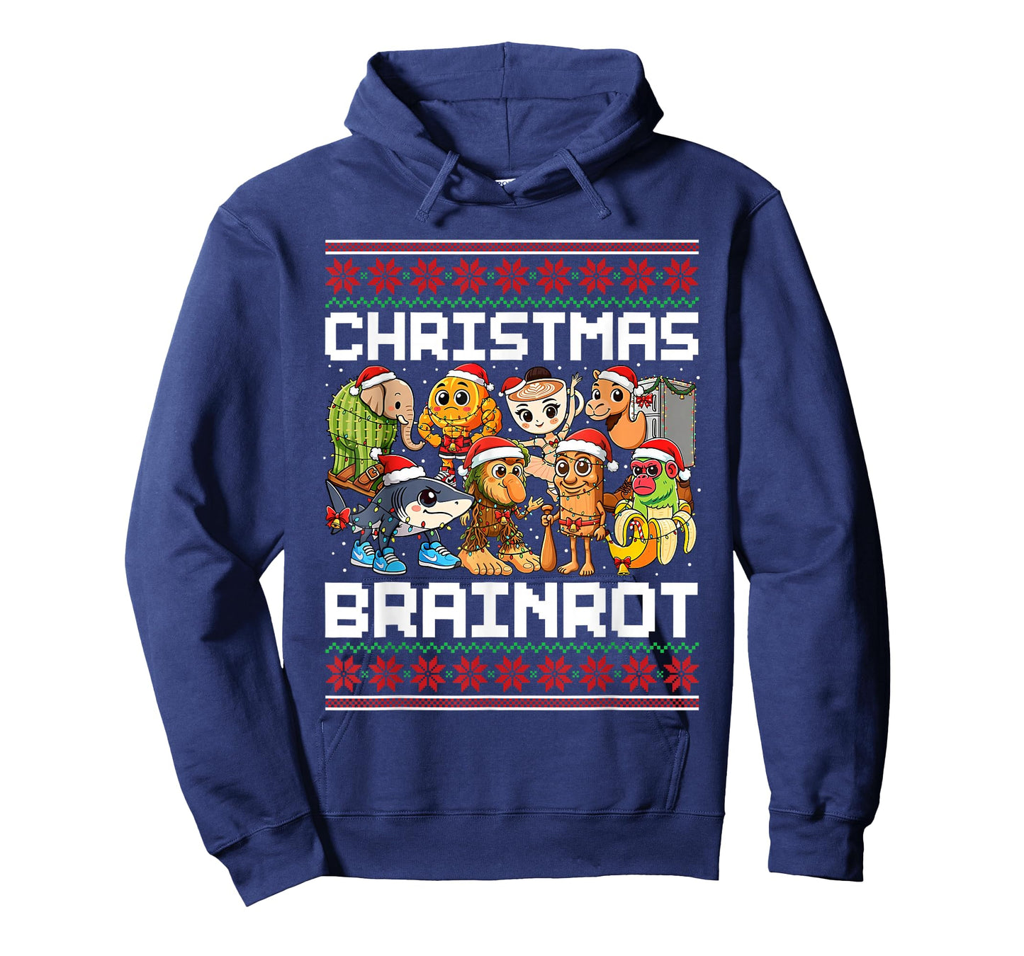 Funny Christmas Italian Brain Rot Italian Brainrot Boys Kids T-Shirt
