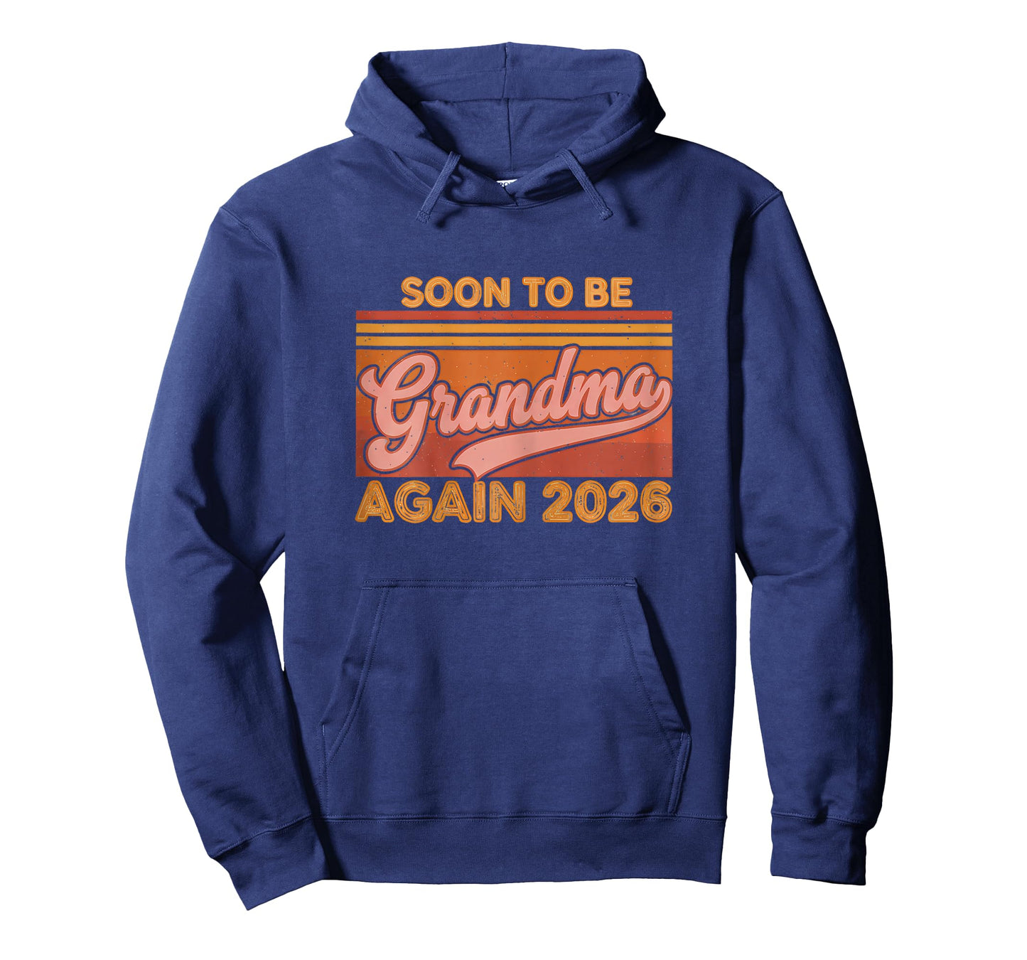Retro Pregnancy Announcement Soon to Be Grandma Again 2026 T-Shirt