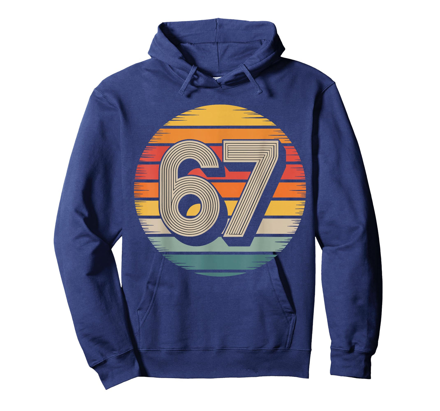 67 Meme Six Seven 6 7 Shirt Meme Funny Number Vintage T-Shirt