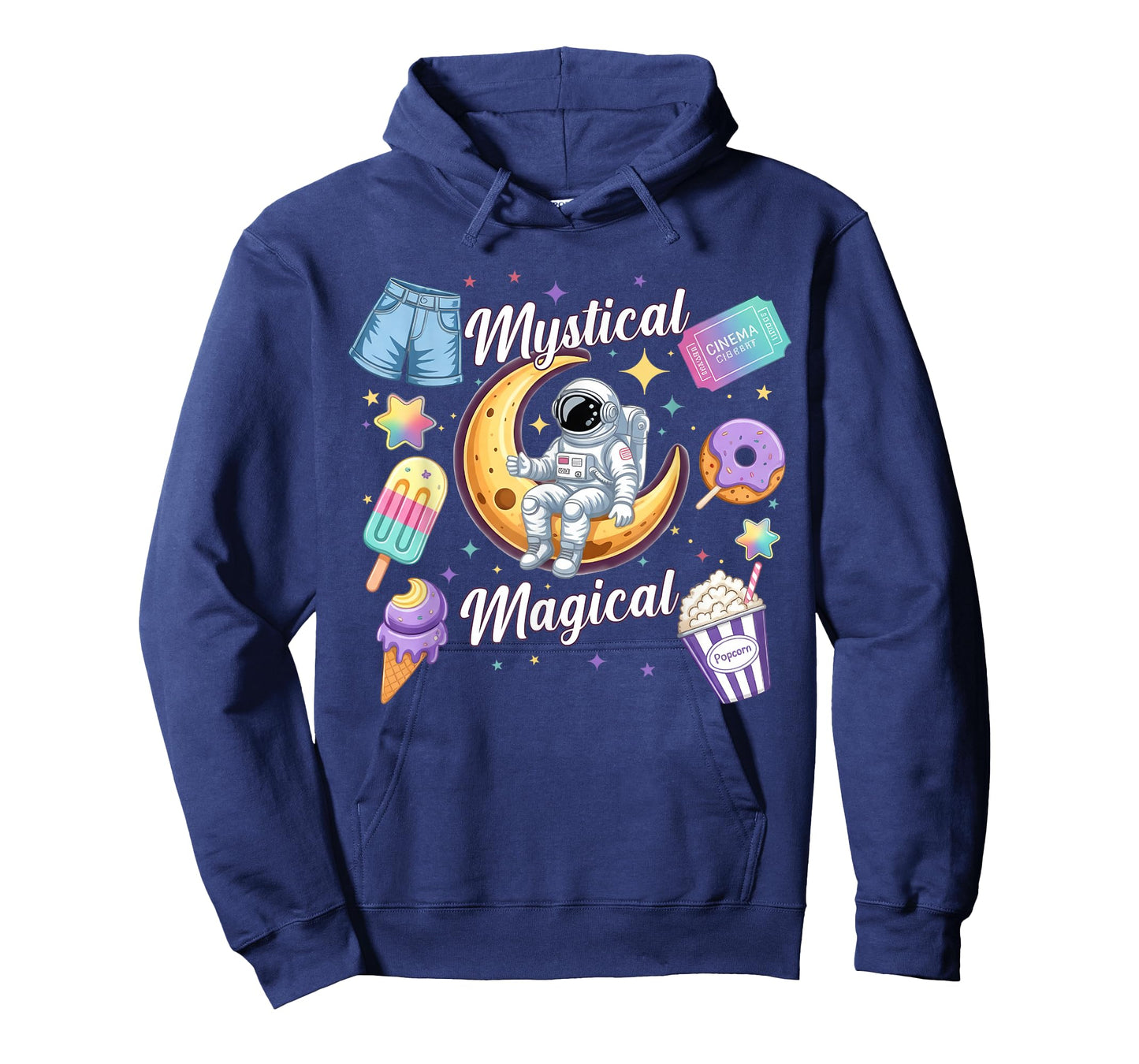 Mystical Magical Retro Aesthetic Space Gifts Men Women Kids T-Shirt