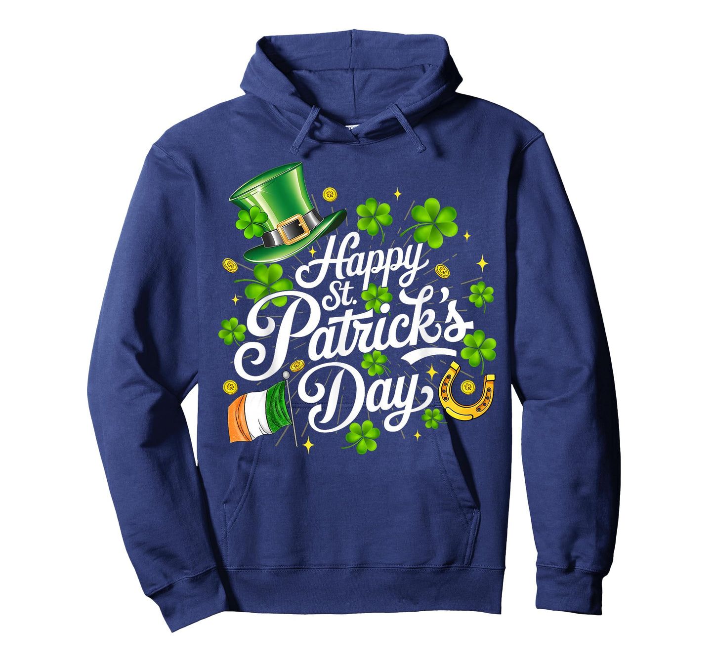 Happy St. Patricks Day Shirts Men Women Kids Shamrock Irish T-Shirt