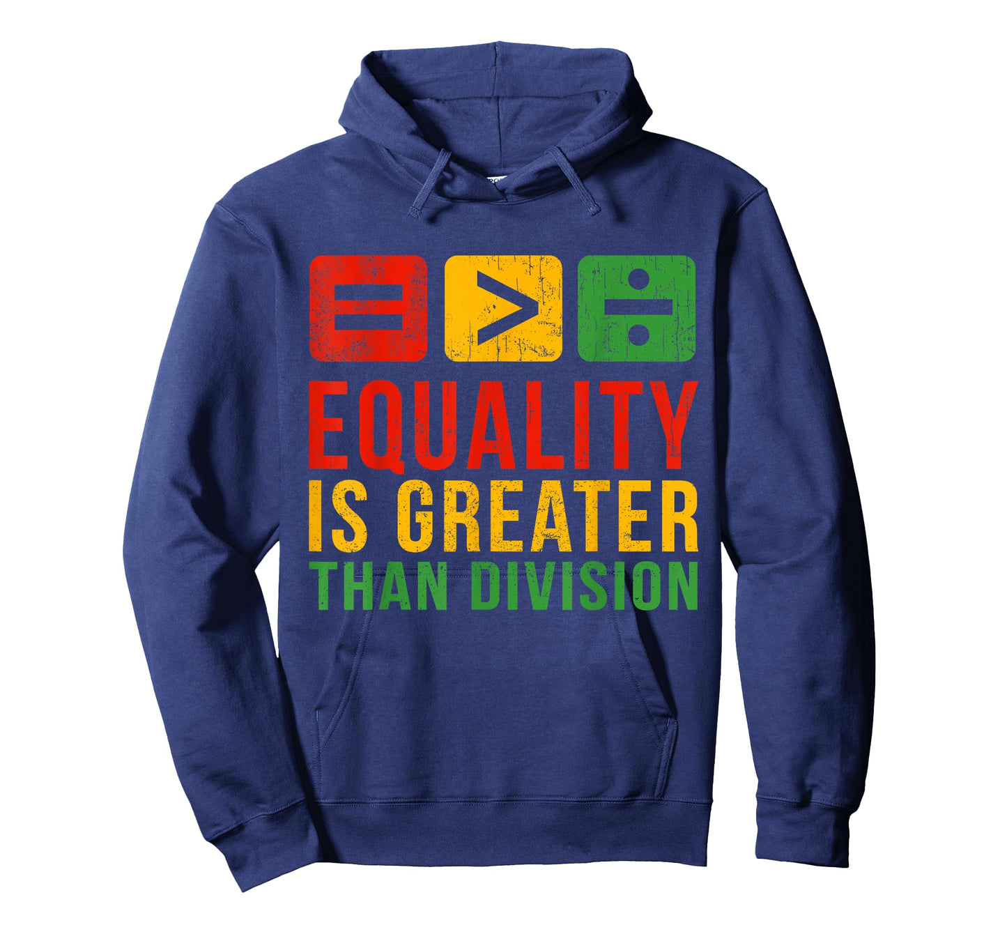 Black History Equality Greater Than Division Women Men Kids T-Shirt