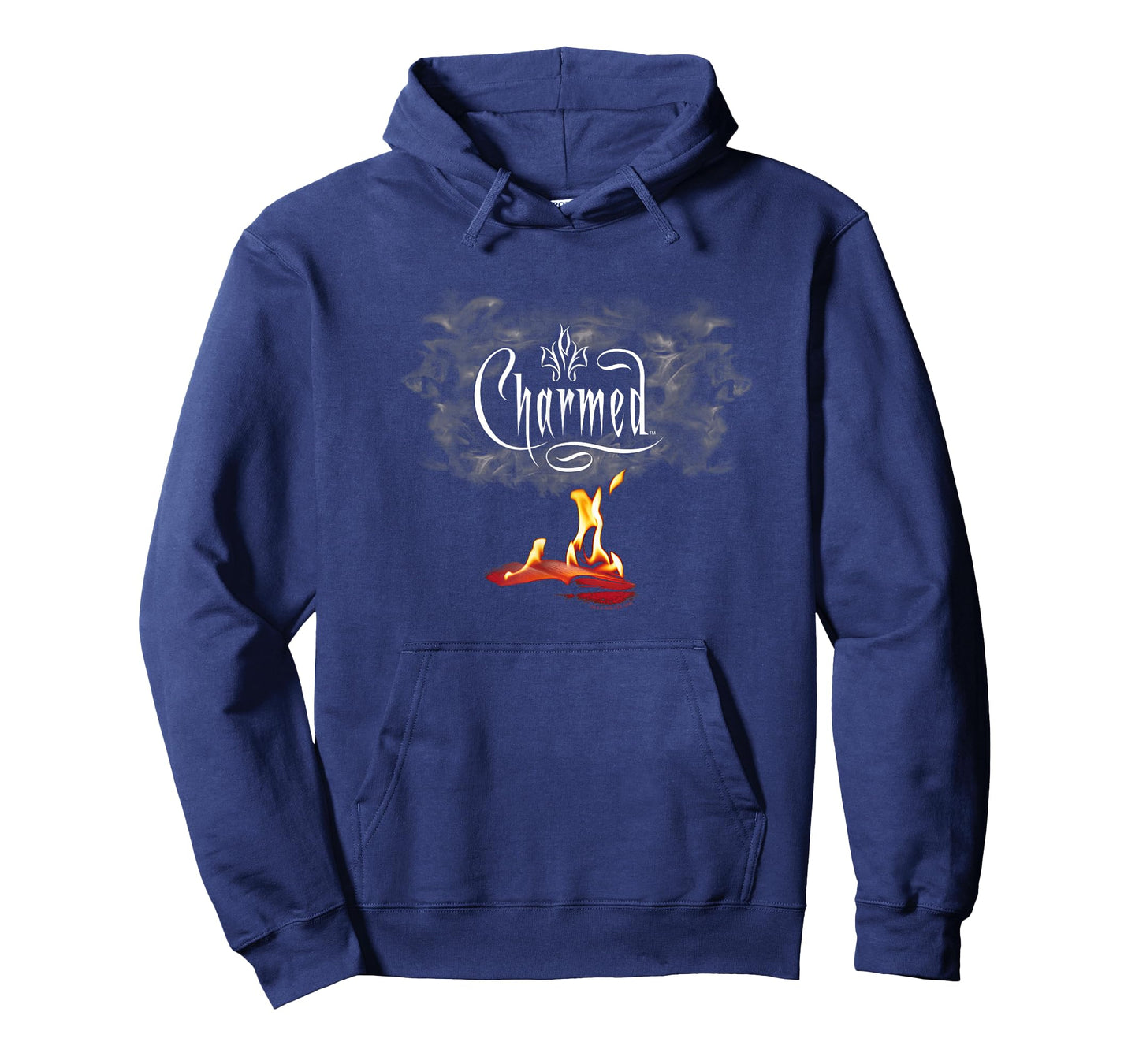 Charmed Fire and Smoke Logo Witches Y2K TV Show T-Shirt
