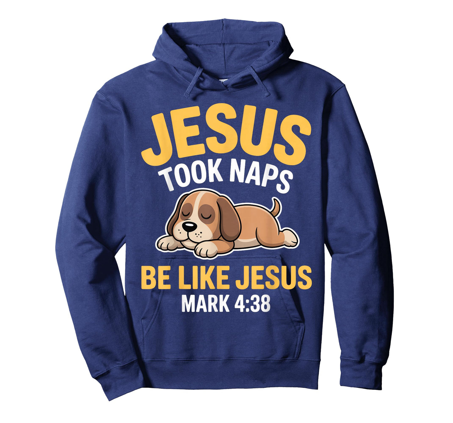 Jesus Took Naps Bible Verse Sleeping Dog Christian Pajamas T-Shirt