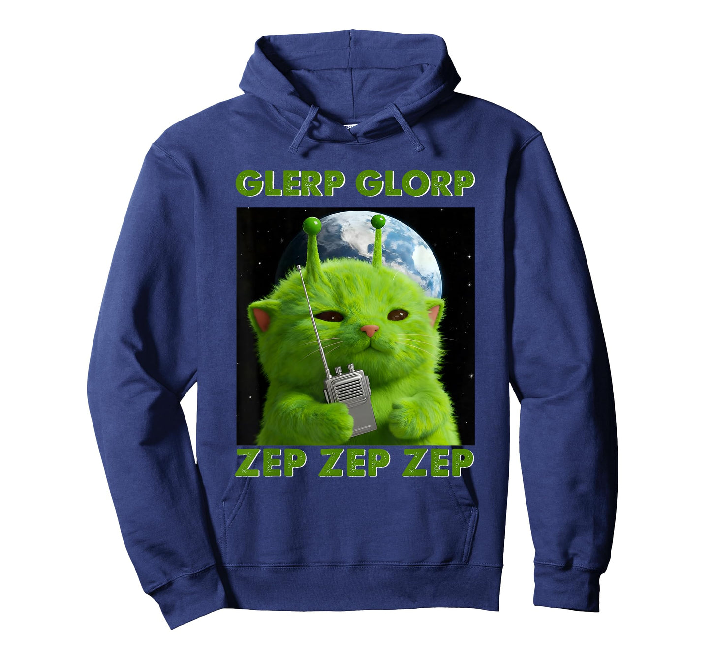 Gnarp Cat Silly Alien Cat Meme Brainrot Meme Funny Silly Cat T-Shirt