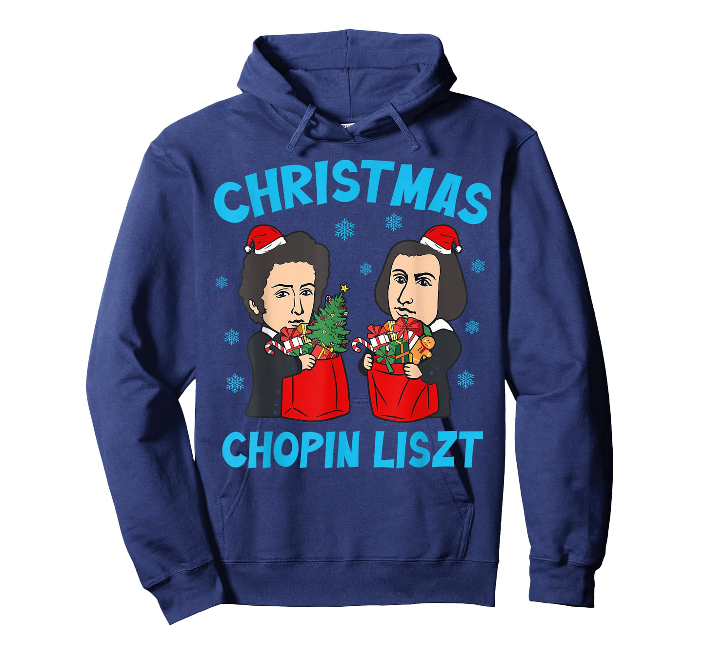 Chopin Liszt Ugly Christmas Men Women Kids Classic Music T-Shirt