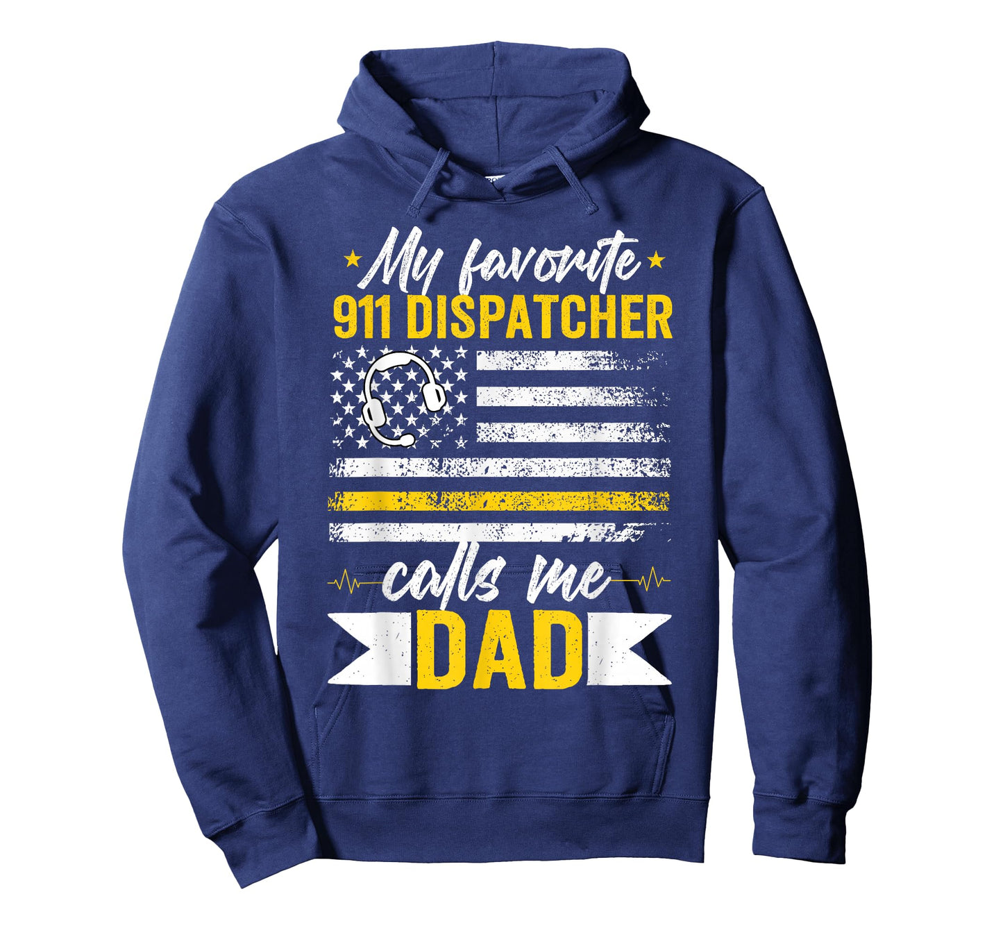 Proud 911 Dispatcher Dad of A 911 Operator Father T-Shirt