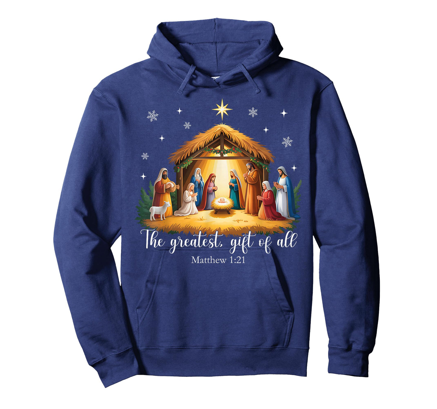 The Greatest Gift for All Christmas Nativity Jesus Christian T-Shirt