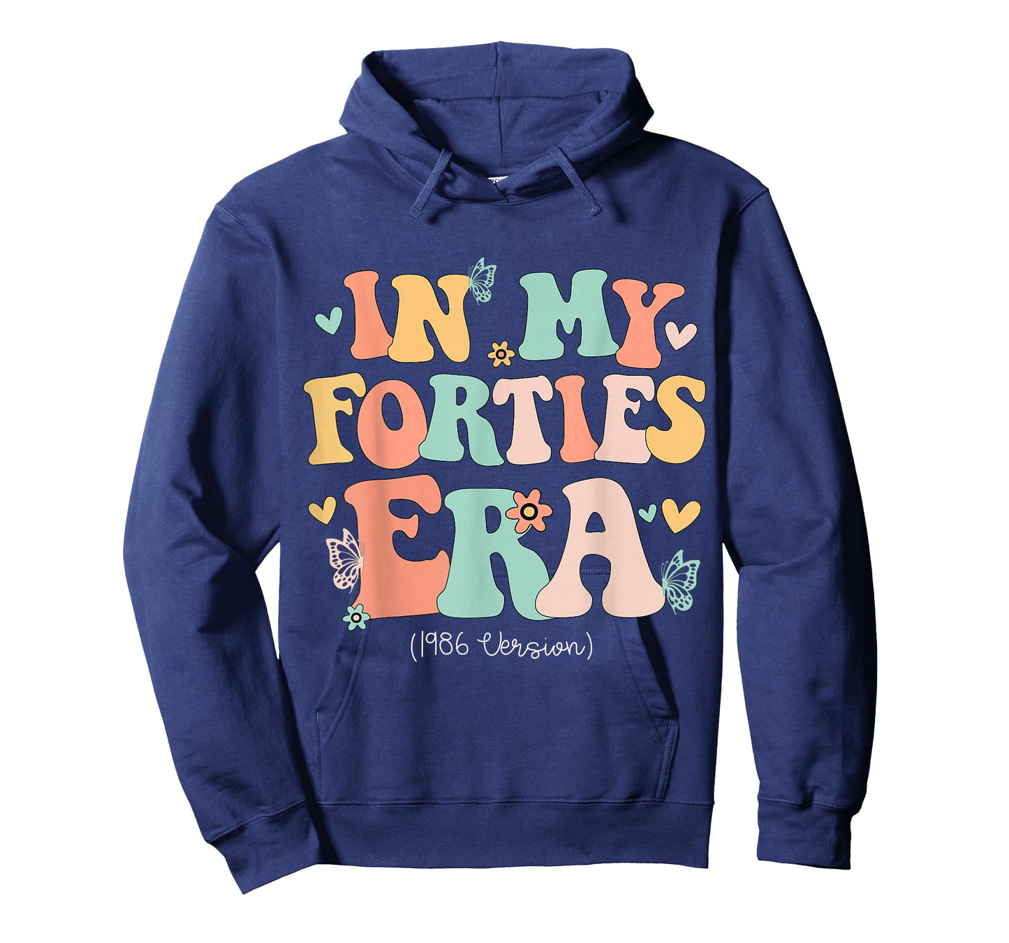 in My Forties Era Cute 40th Birthday 1986 Bday Women T-Shirt