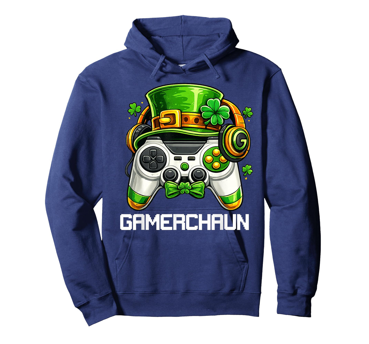 Leprechaun St Patricks Day Game Controller Gamer Boys Kids T-Shirt