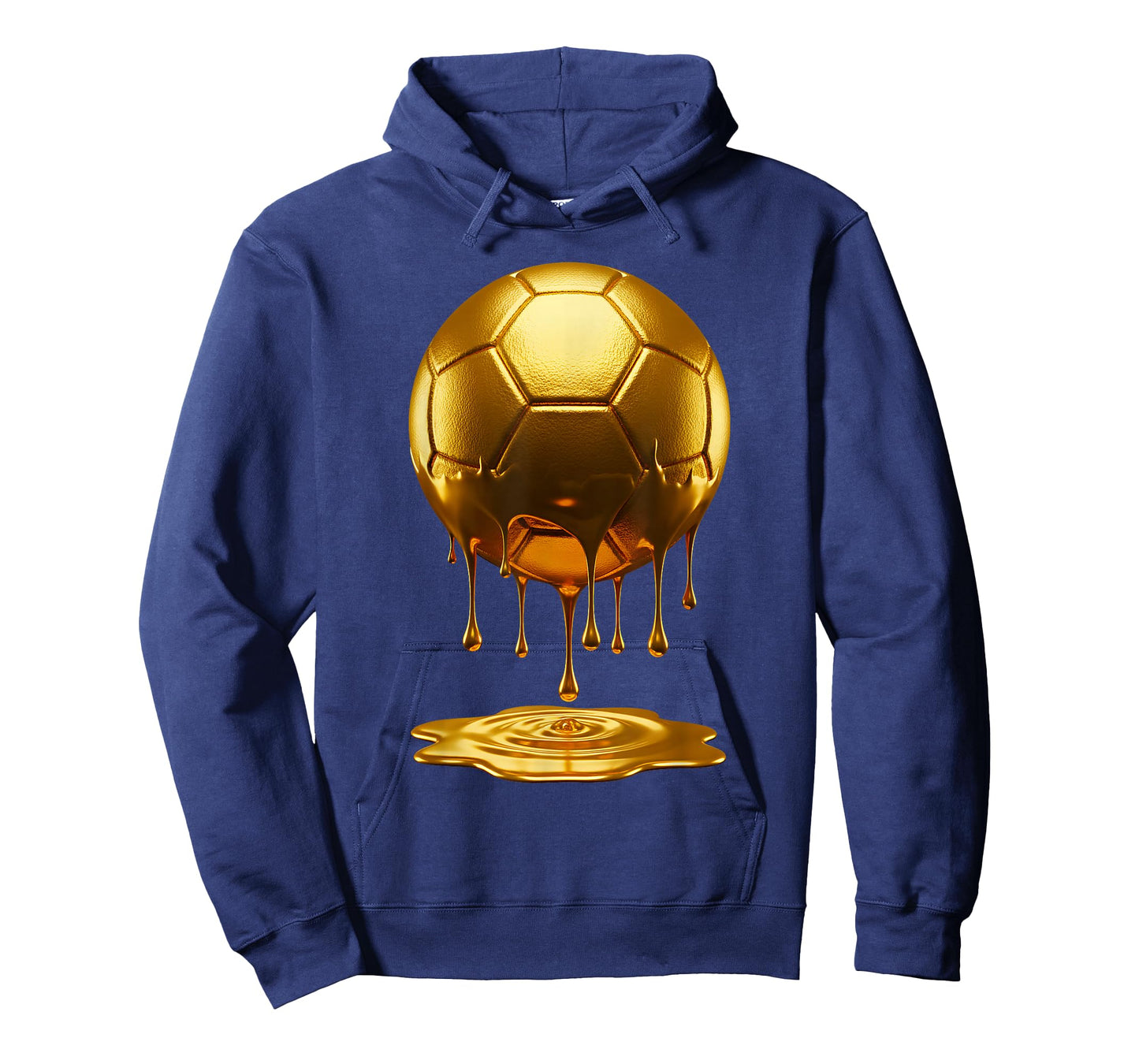 Soccer Dripping Drip Gold Sport Player Coach Baller T-Shirt