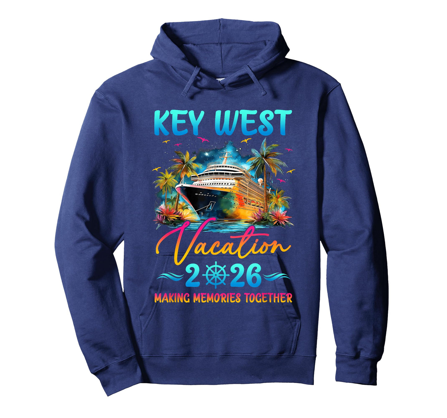 Key West Family Vacation 2026 Matching Group Summer T-Shirt