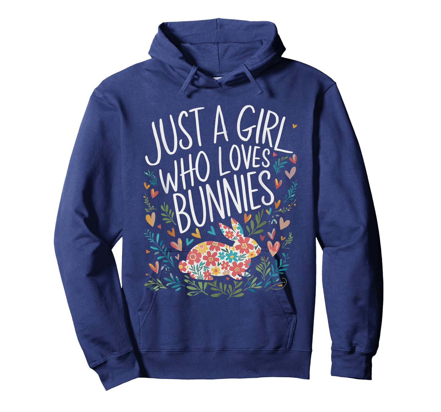 Cute Just A Girl Who Loves Bunnies Men Women Girls T-Shirt