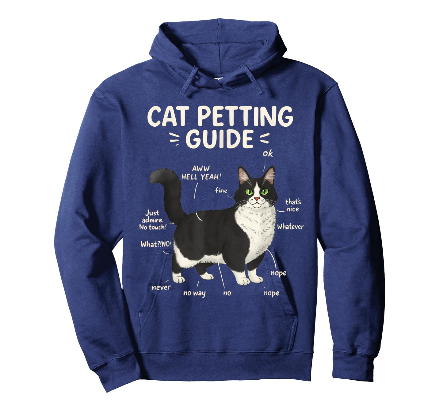 Munchkin Cat Petting Guide Funny Cat Lover T-Shirt