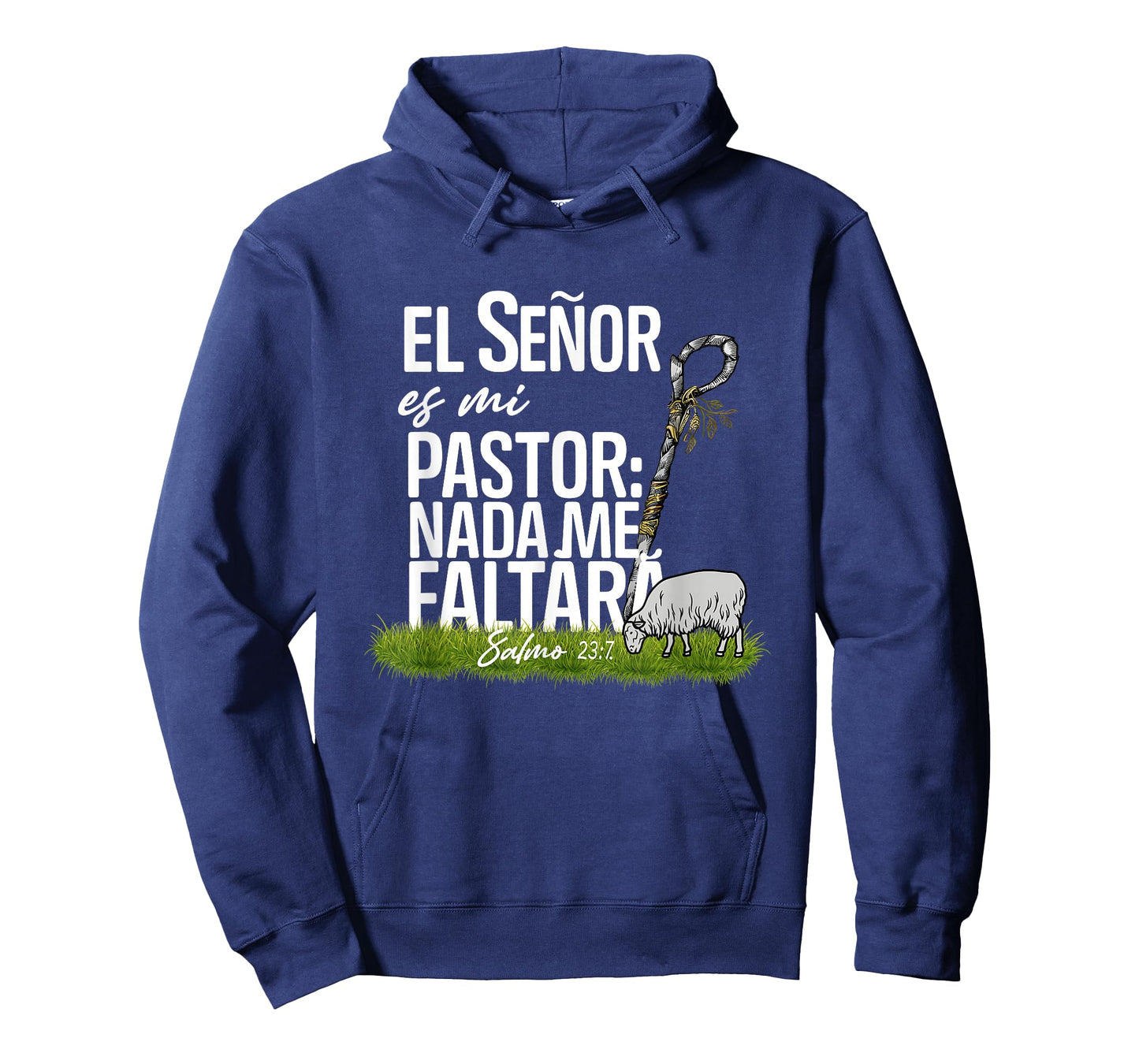 El Señor ES Mi Pastor Nada Me Faltara Faith Cross Christian T-Shirt