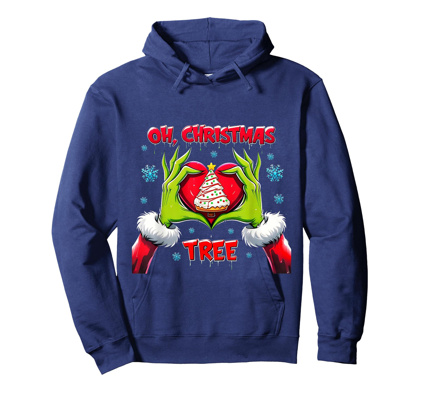 Oh Christmas Tree Debbie Cake Lovers Funny Holiday T-Shirt