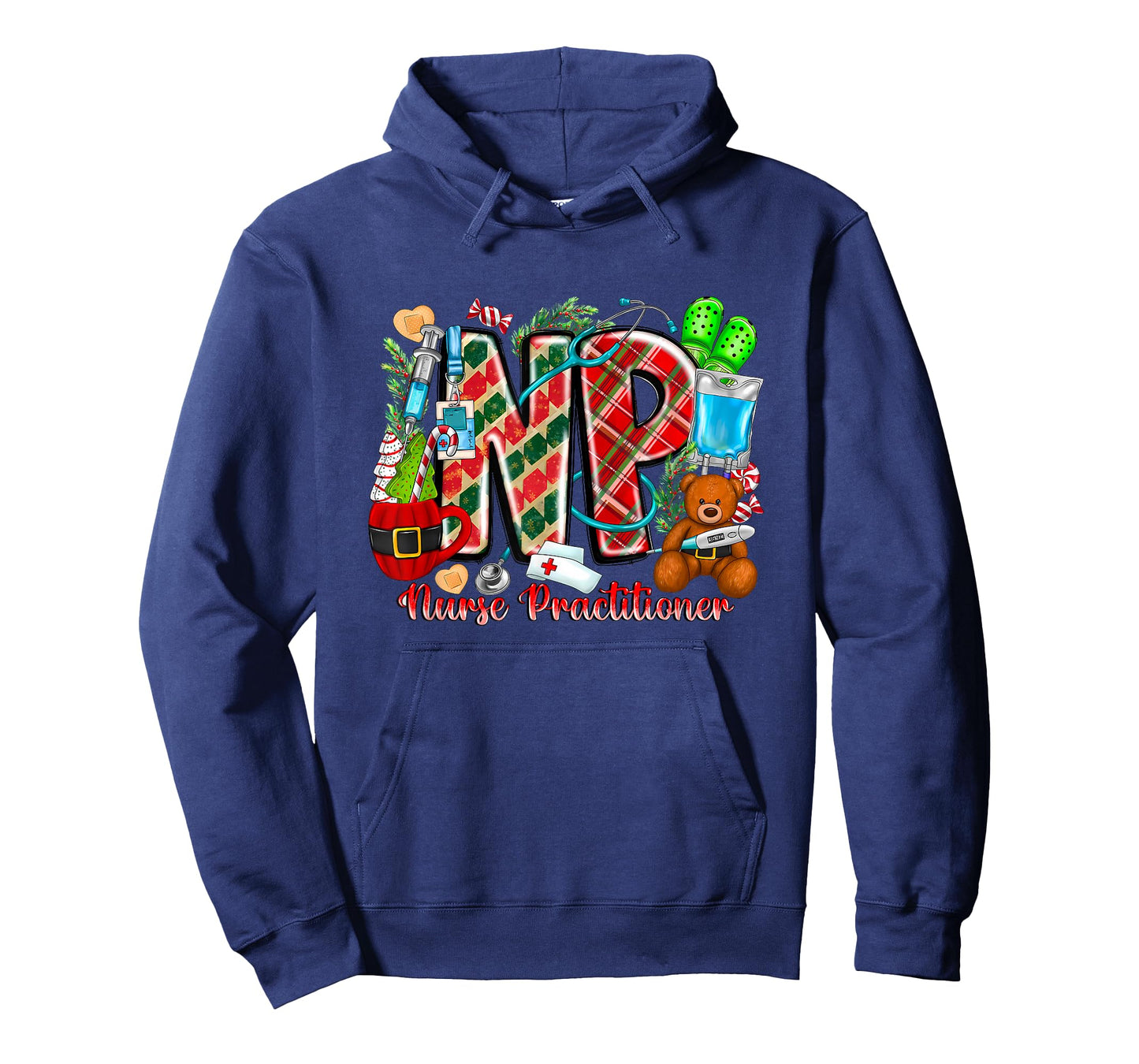 Funny Shirt Christmas Np Nurse Practitioner T-Shirt
