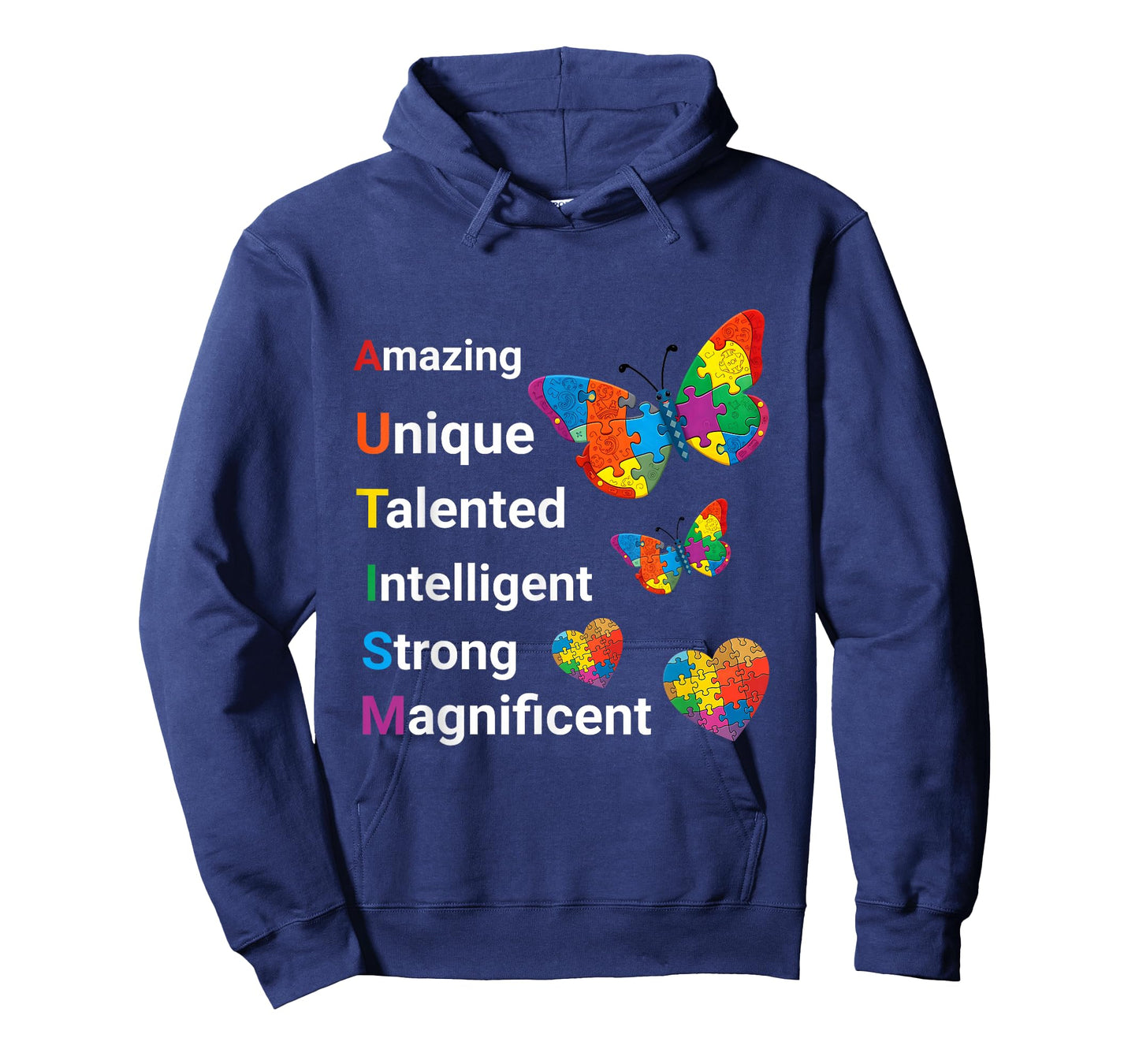 Autism Awareness Positive Qualities Autistic Men Women Kids T-Shirt