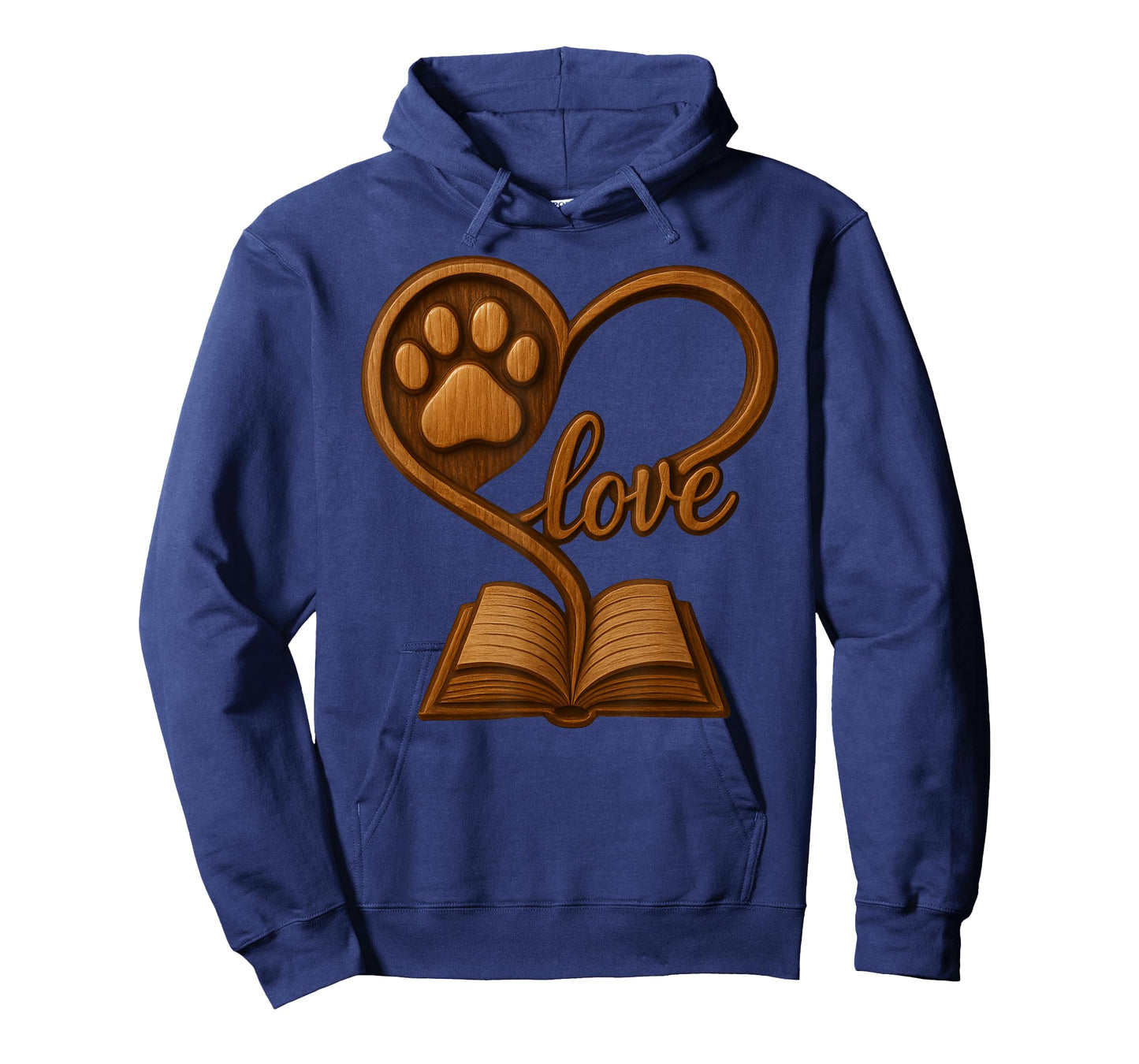 Girl Who Loves Dogs & Books Heart Dog Lover Reader Reeding T-Shirt