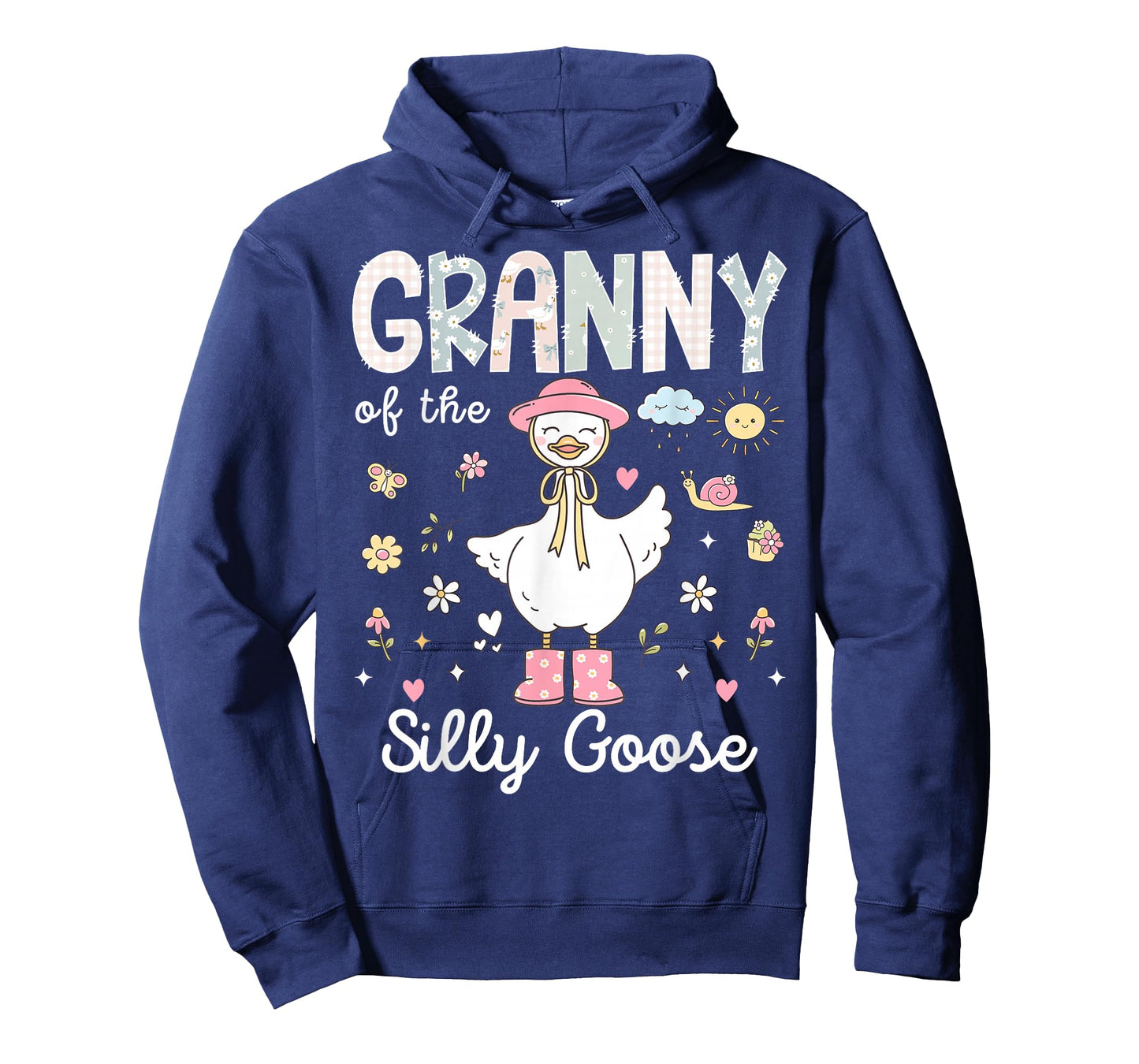 Granny of The Silly Goose 1st Birthday Girl Family Matching T-Shirt