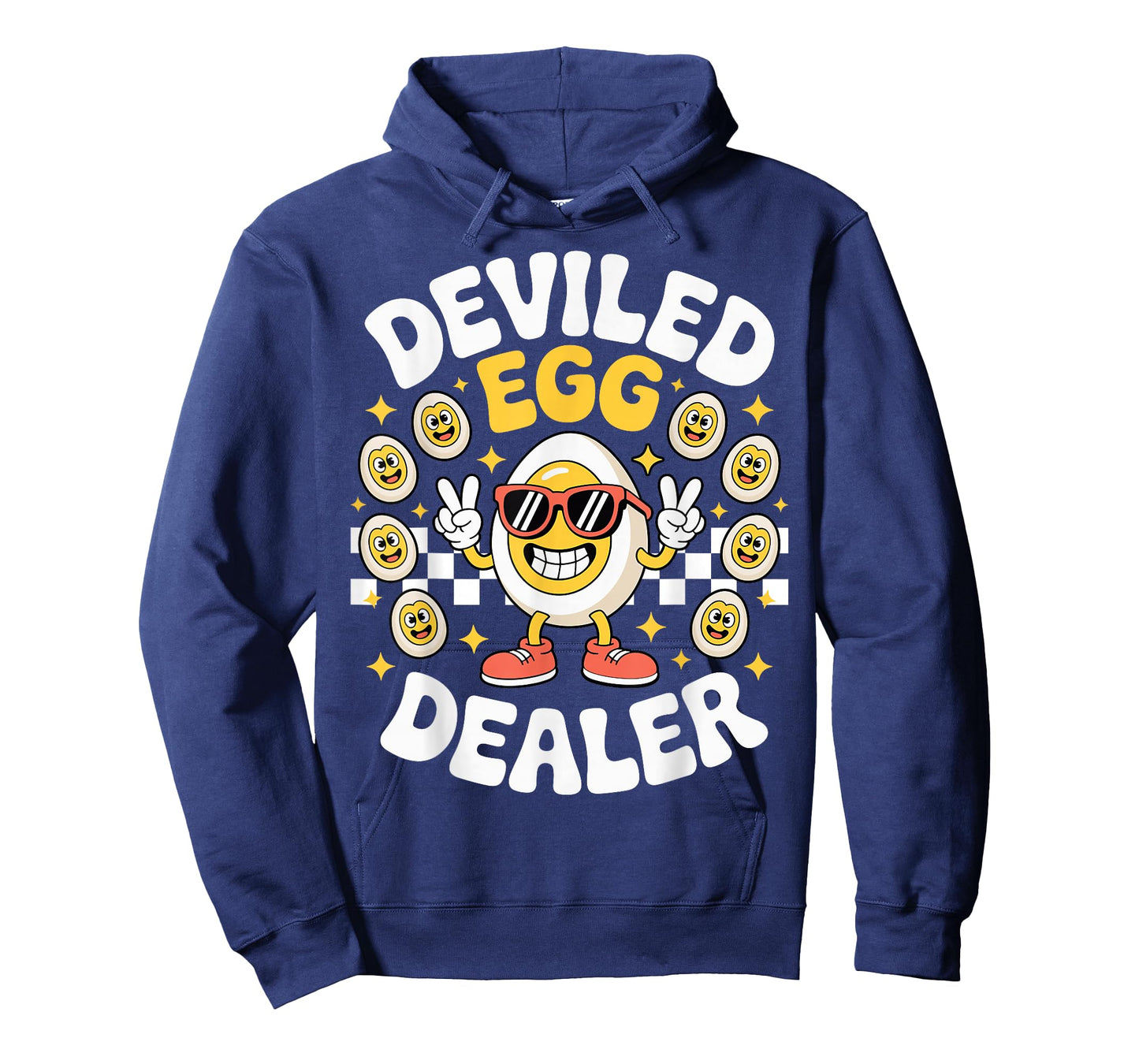 Deviled Egg Dealer Retro Thanksgiving Food Deviled Egg T-Shirt