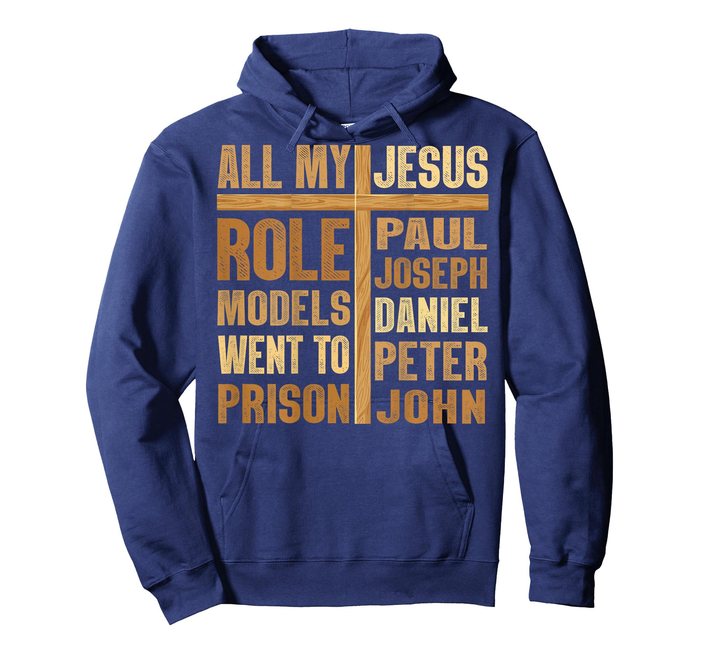 ON Back All My Role Models Went to Prison T-Shirt