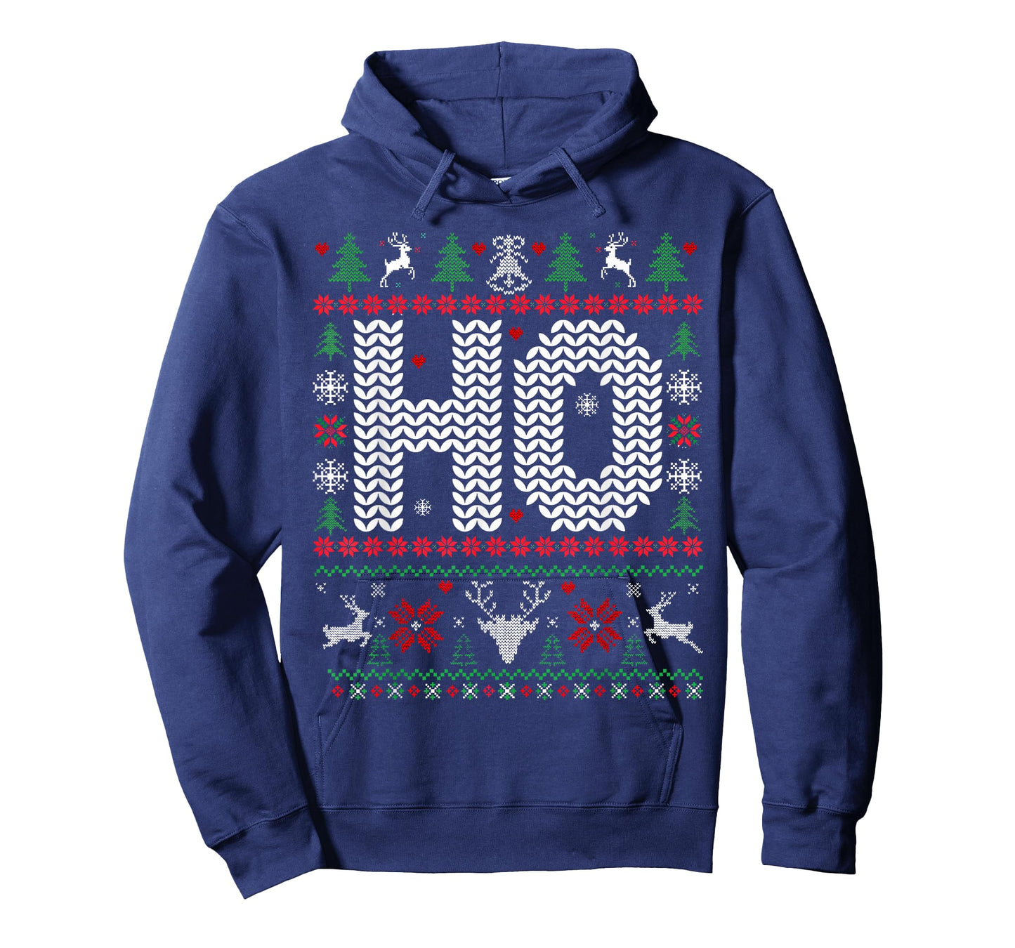 Ho Where's My Ho at Funny Ugly Xmas Sweater Christmas Couple T-Shirt