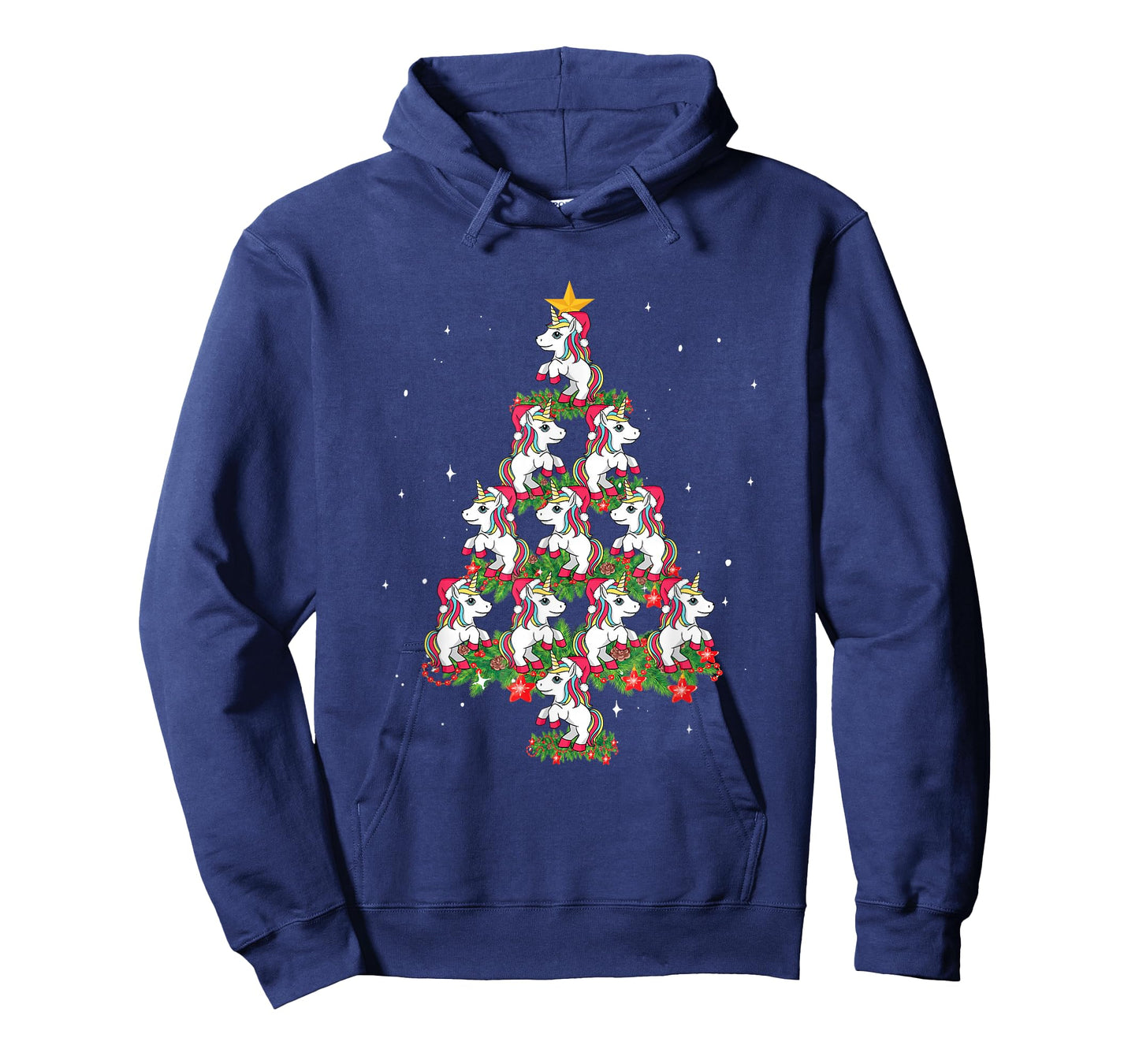 Unicorn Xmas Tree Ornaments Kids Magical Christmas Unicorn T-Shirt