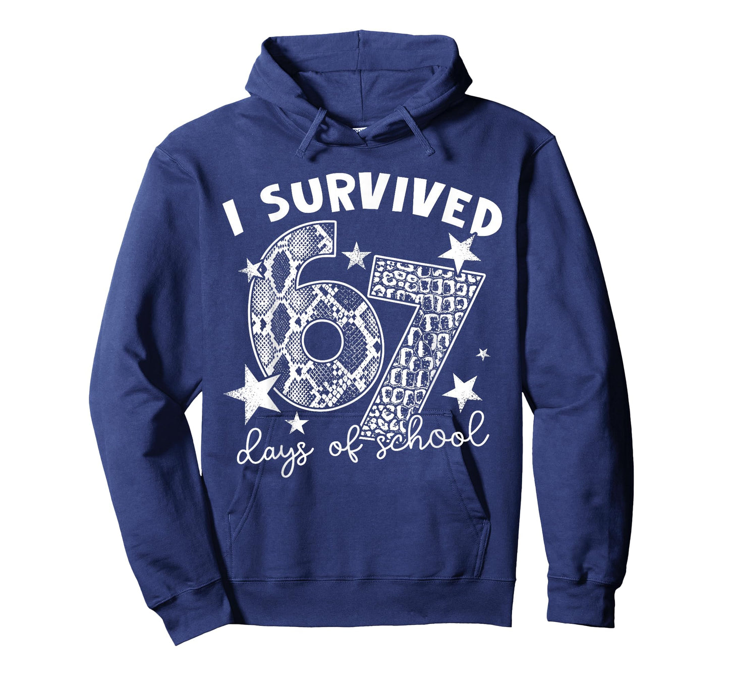 I Survived 67 Days of School Snake, Alligator Reptile Animal T-Shirt