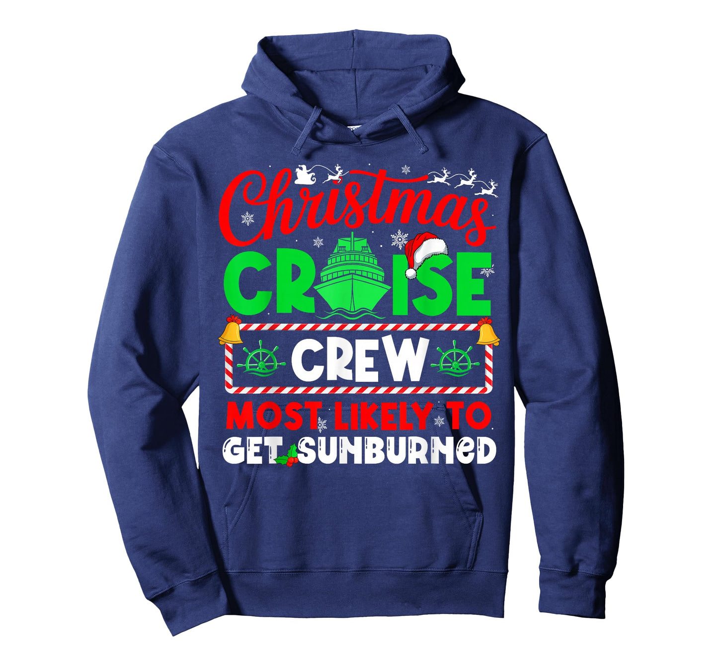 Christmas Cruise Crew Most Likely to GET GET Sunburned T-Shirt