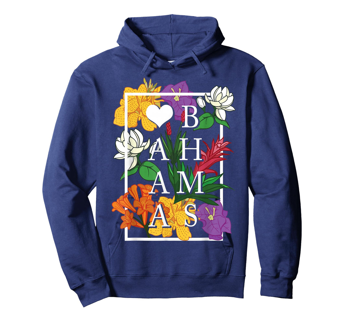 Bahamas Nassau Bimini Wildflower Pride Floral T-Shirt