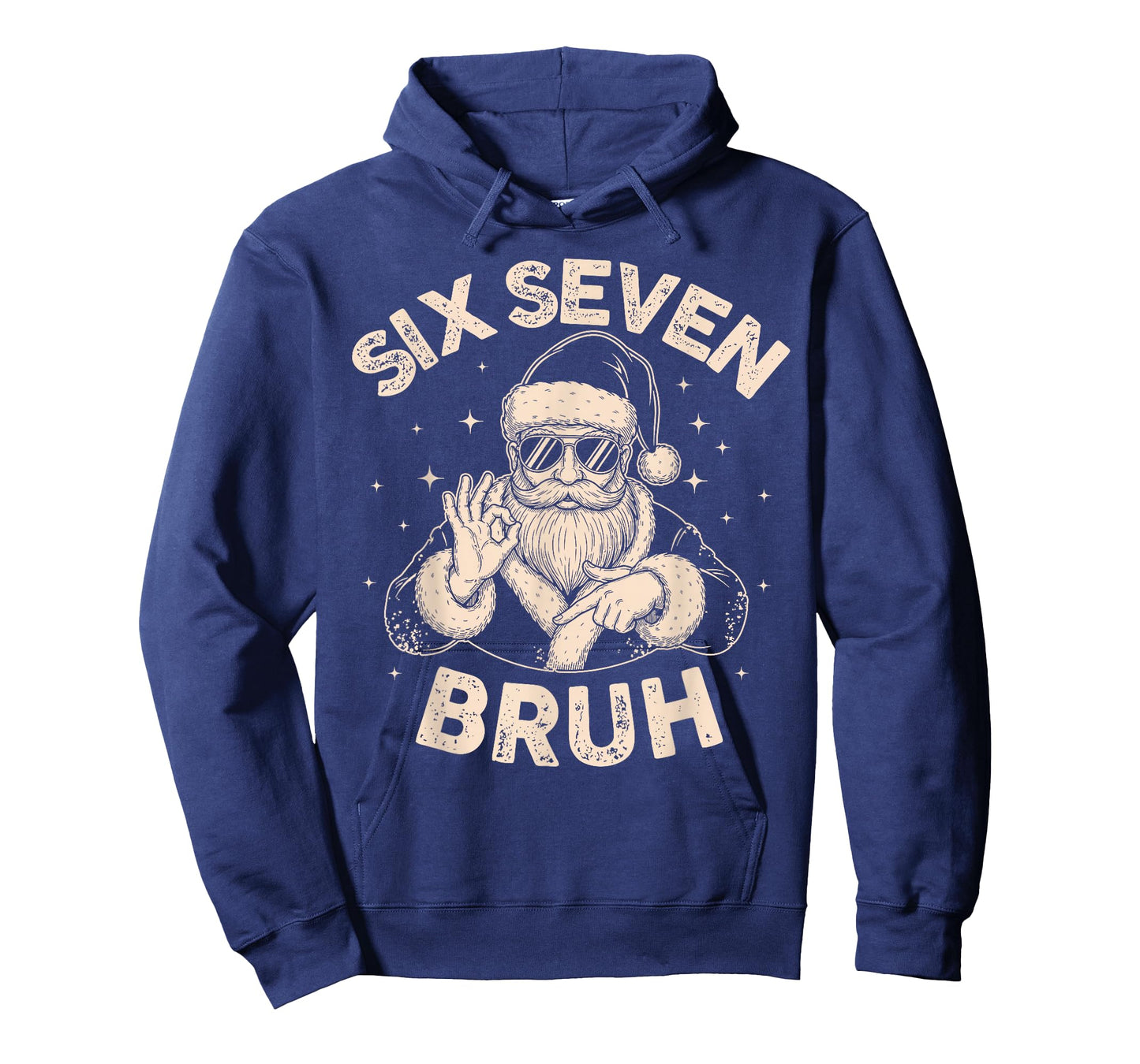 Bruh 67 Christmas Santa Six Seven 6 7 Boys Christmas Pajamas T-Shirt