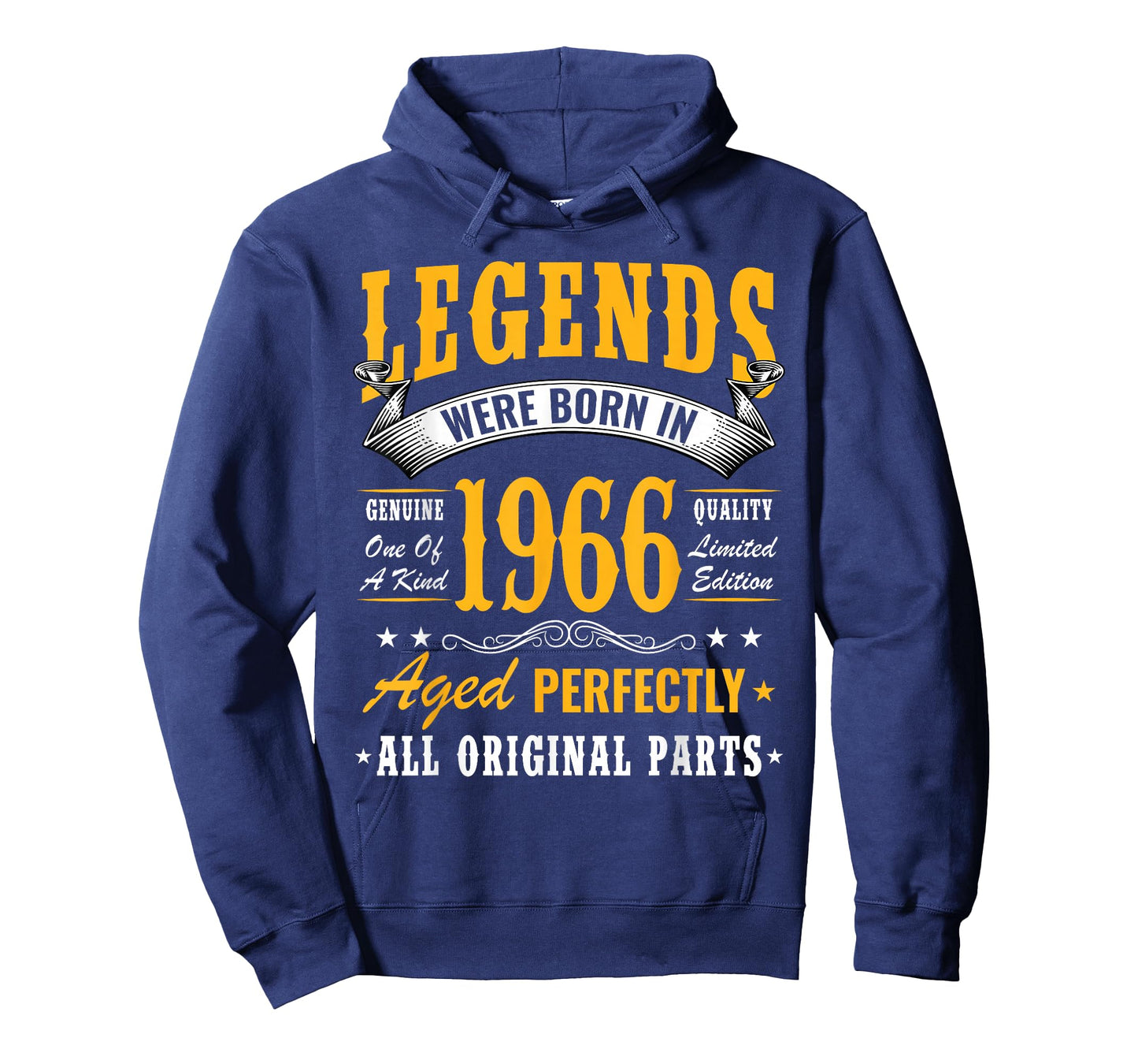 Vintage 60 Birthday Shirt for Men Legends were Born in 1966 T-Shirt