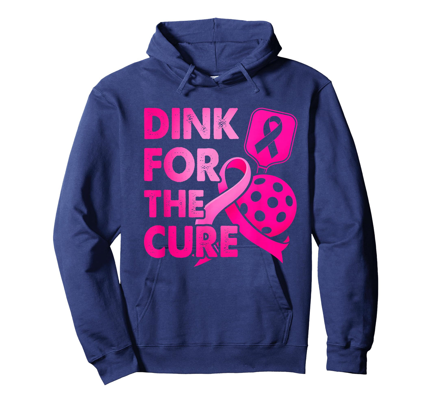 Pickleball Breast Cancer Awareness Pink Dink for The Cure T-Shirt