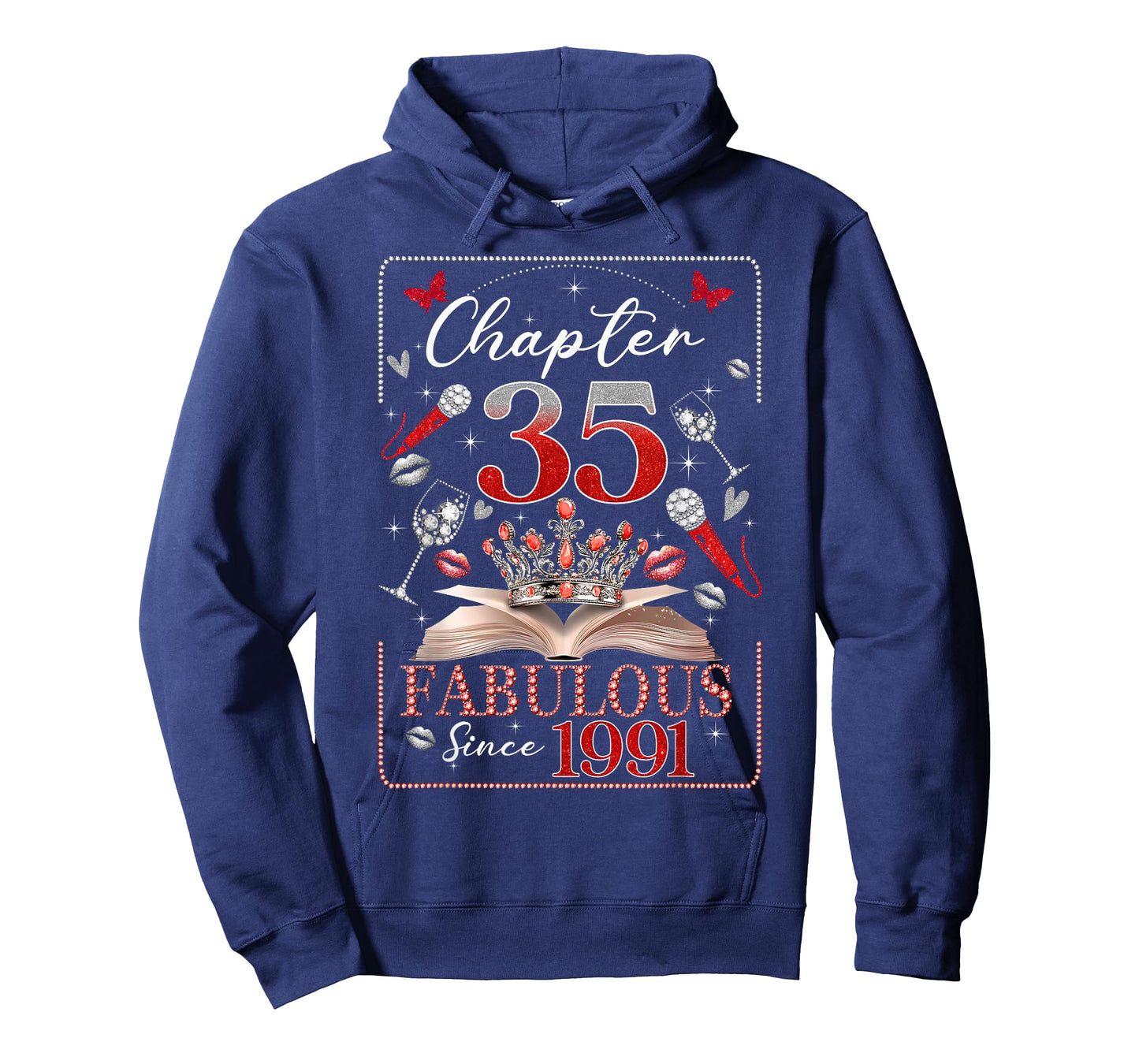 35th Birthday Queen Chapter 35 Fabulous Since 1991 Women T-Shirt