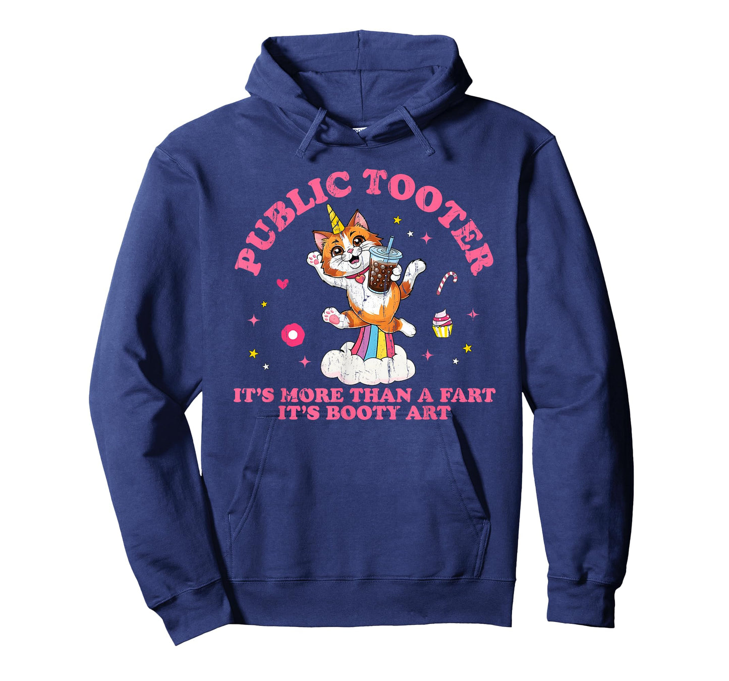 Public Tooter It's More Than A Fart It's Booty Art T-Shirt