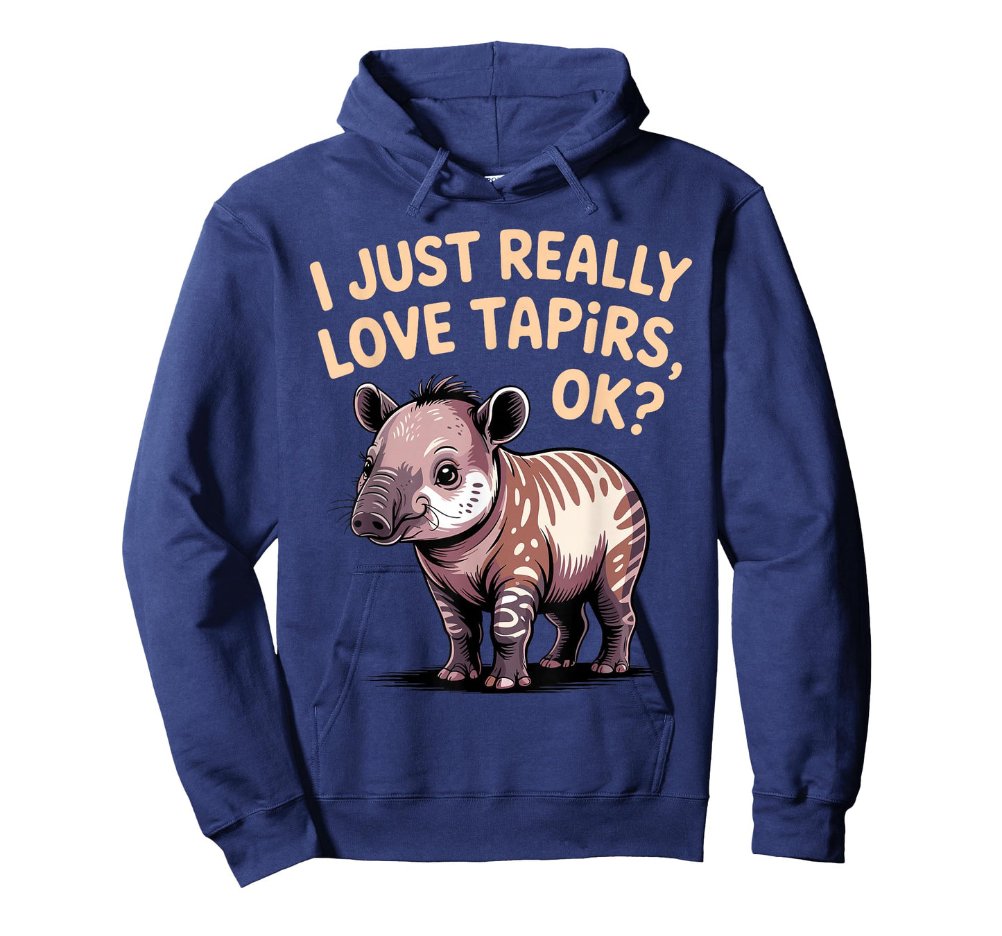 Funny Tapir Art for Men Women Zoo Animal Zookeeper Tapir T-Shirt