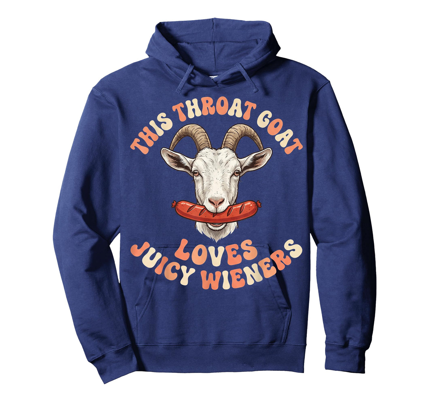 Funny Throat Goat Swallows Juicy Wieners T-Shirt