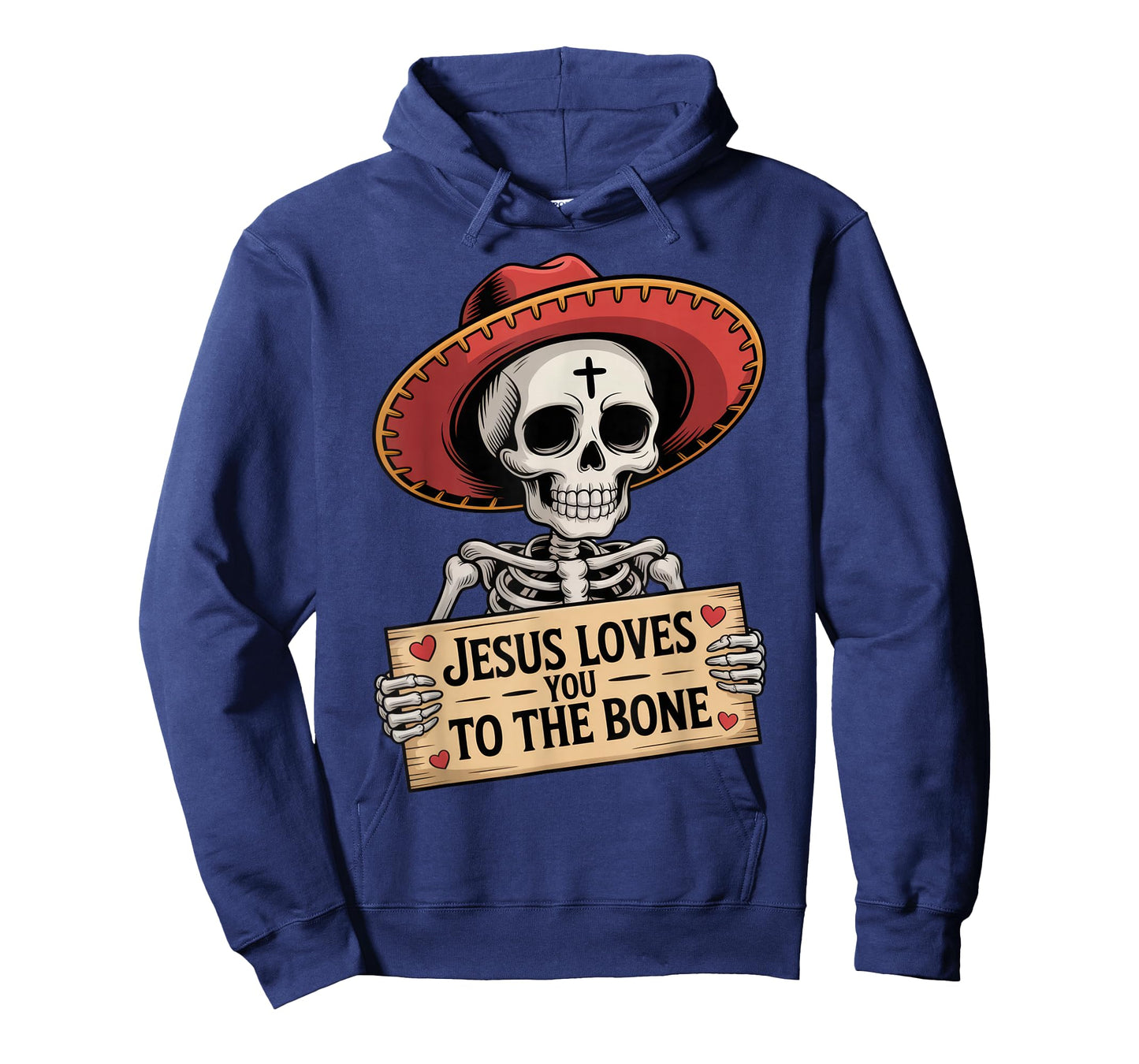 Jesus Loves You to The Bone Skeleton Humor Halloween Vibe T-Shirt