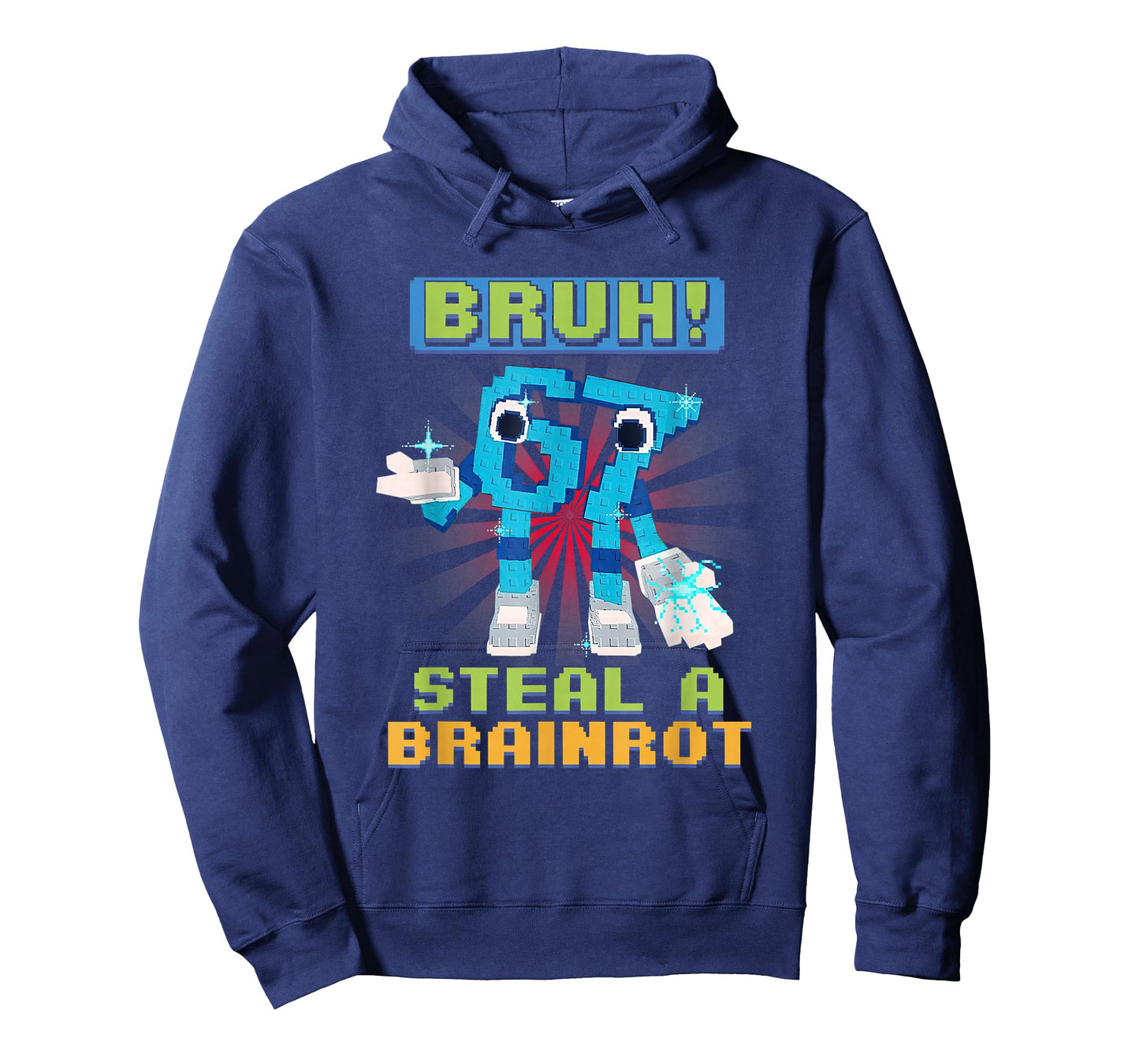 Funny Pixel Meme Bruh 67 Steal a Brainrot T-Shirt