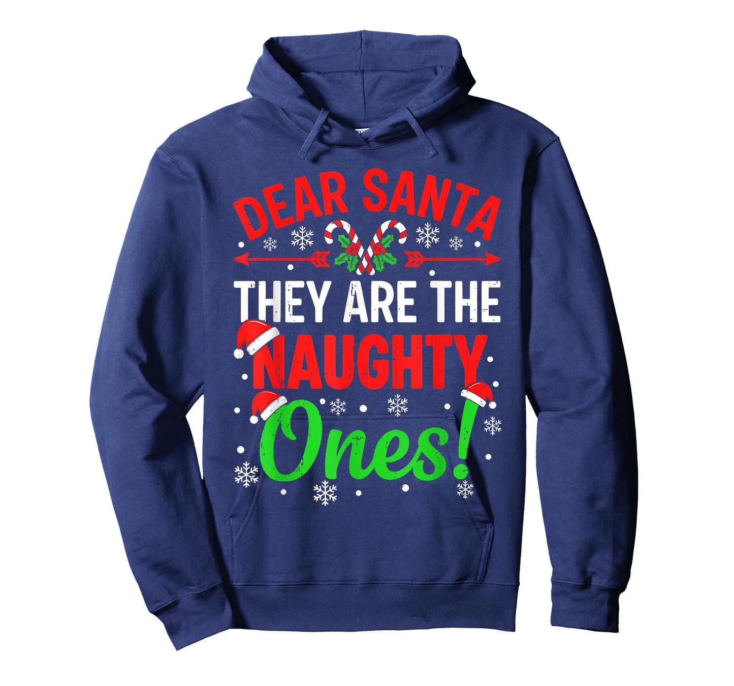 Dear Santa They're The Naughty Ones Funny Christmas Kid Boys T-Shirt
