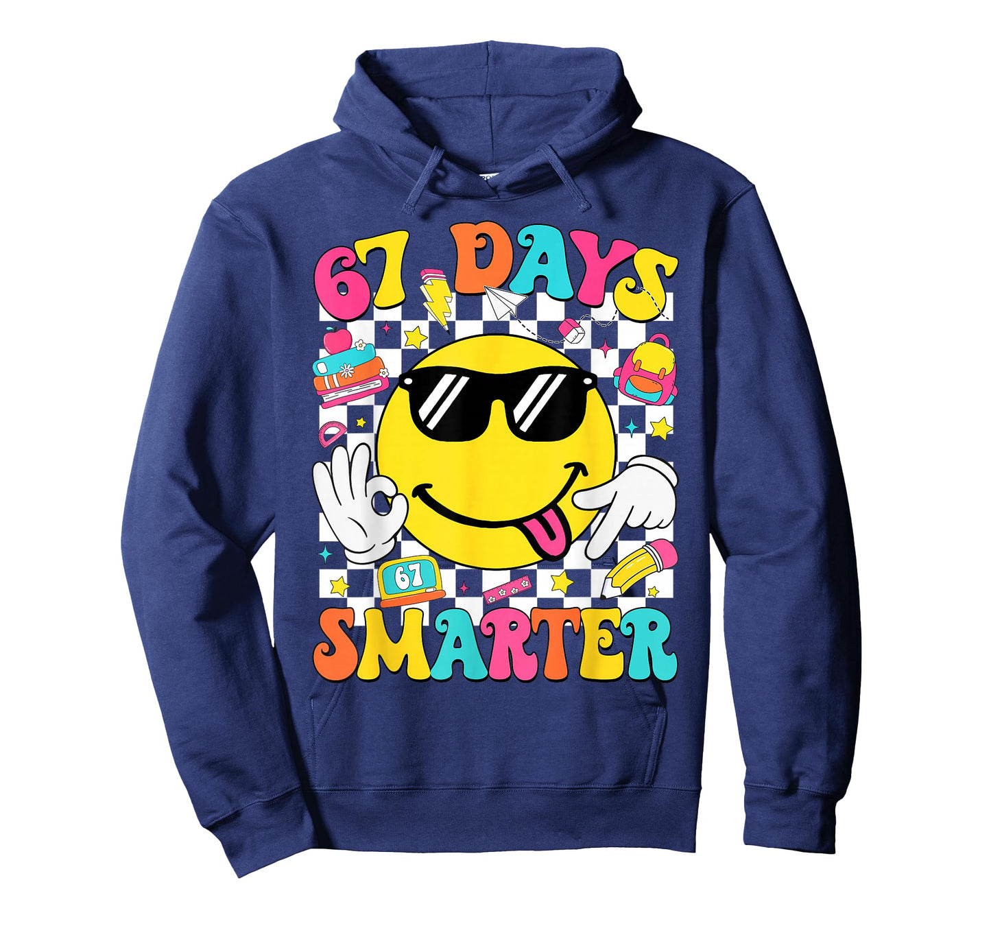 67th Day of School Shirt 67 Days Smarter Teacher Boy Girls T-Shirt