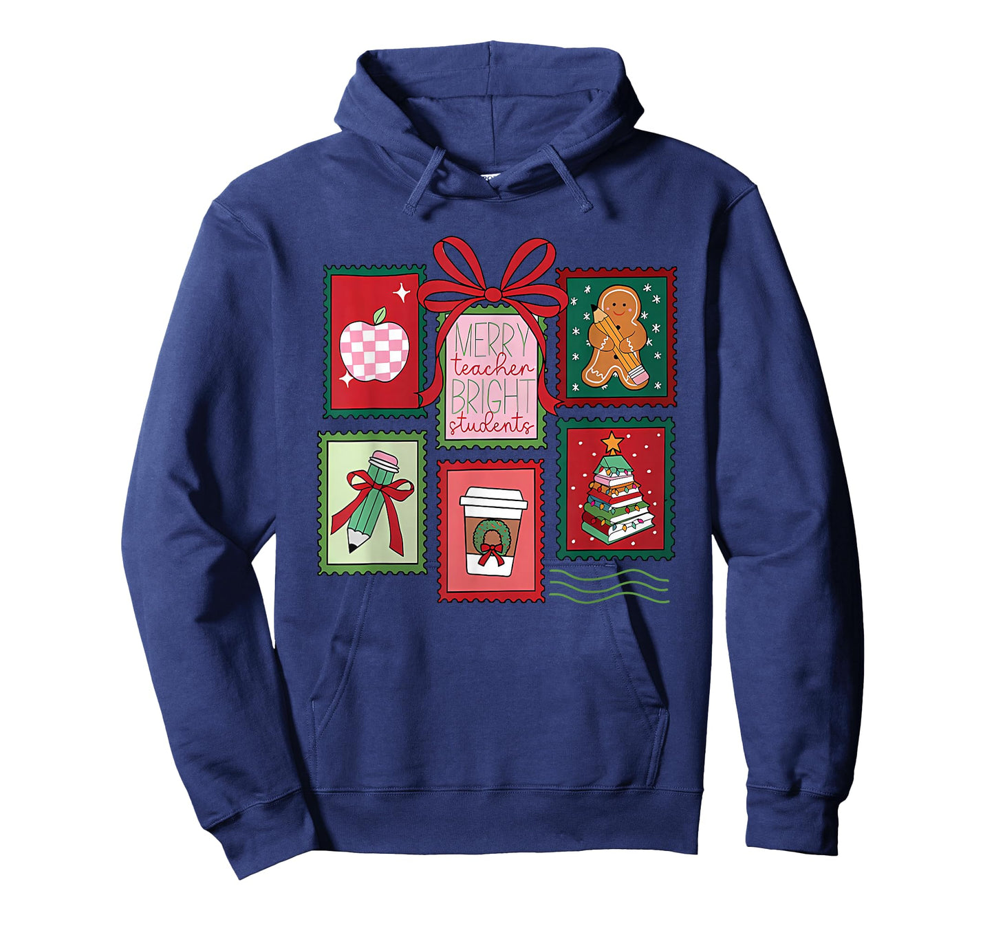 Christmas Teacher Stamps T-Shirt