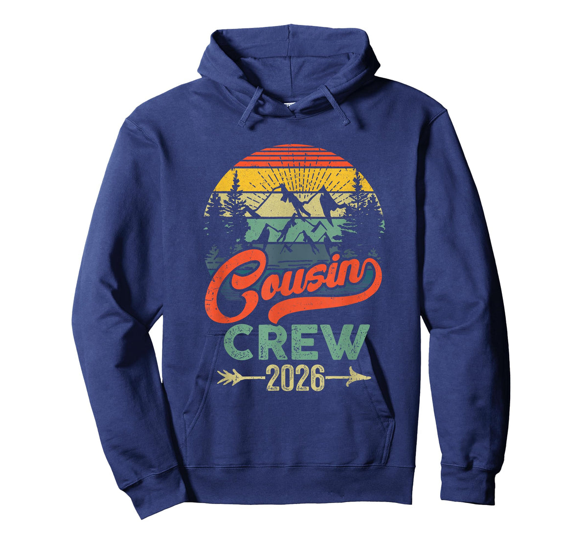 Cousin Crew 2026 Camping Family Reunion Making Memories T-Shirt