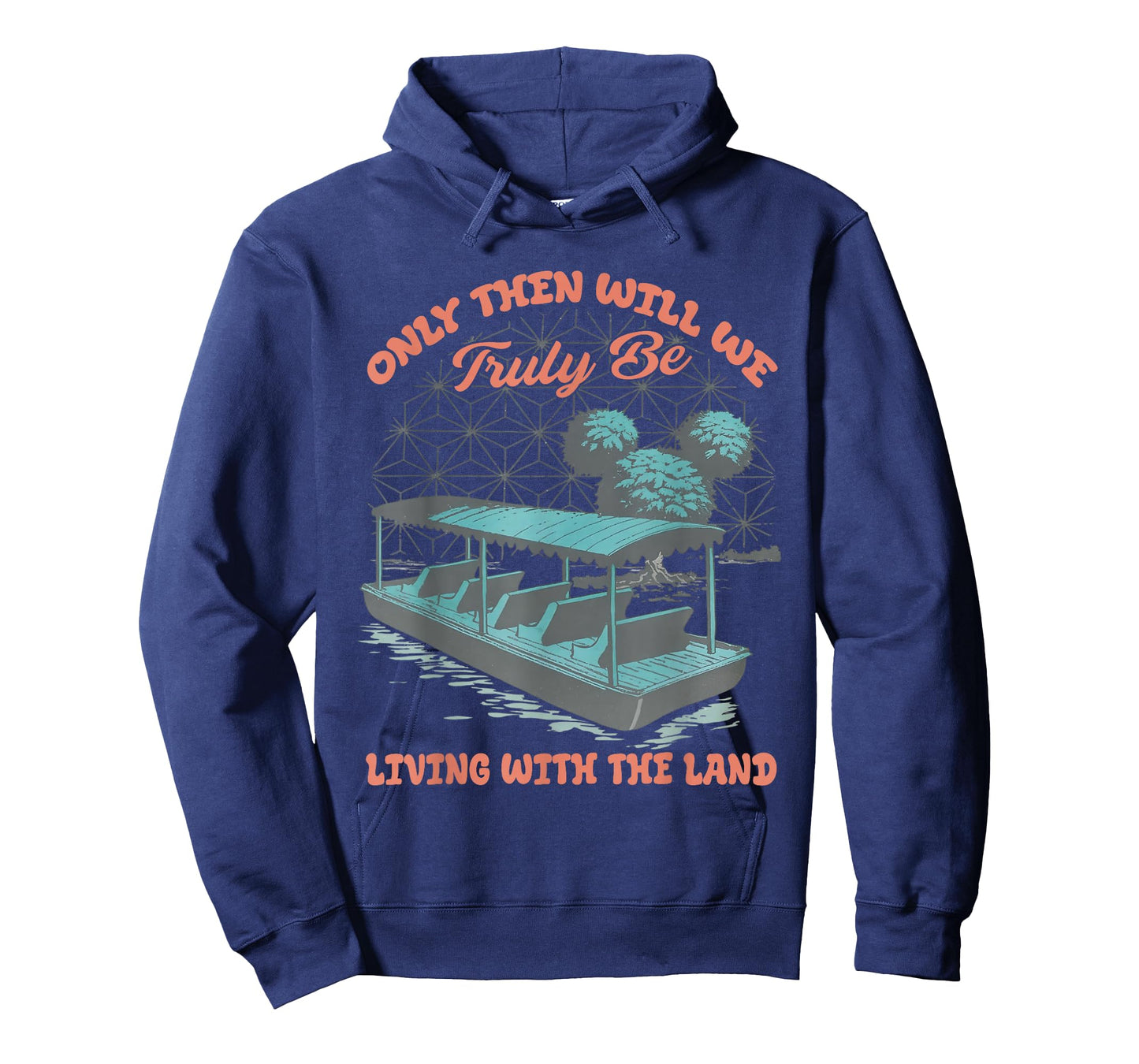 Epcot Boat Nature Truly Living with The Land T-Shirt
