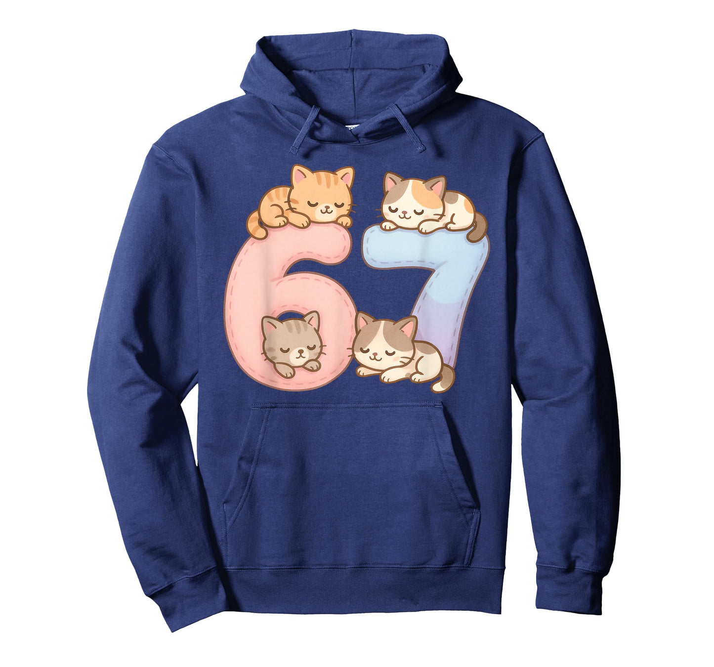 Funny Cat 67 Six Seven Meme T-Shirt